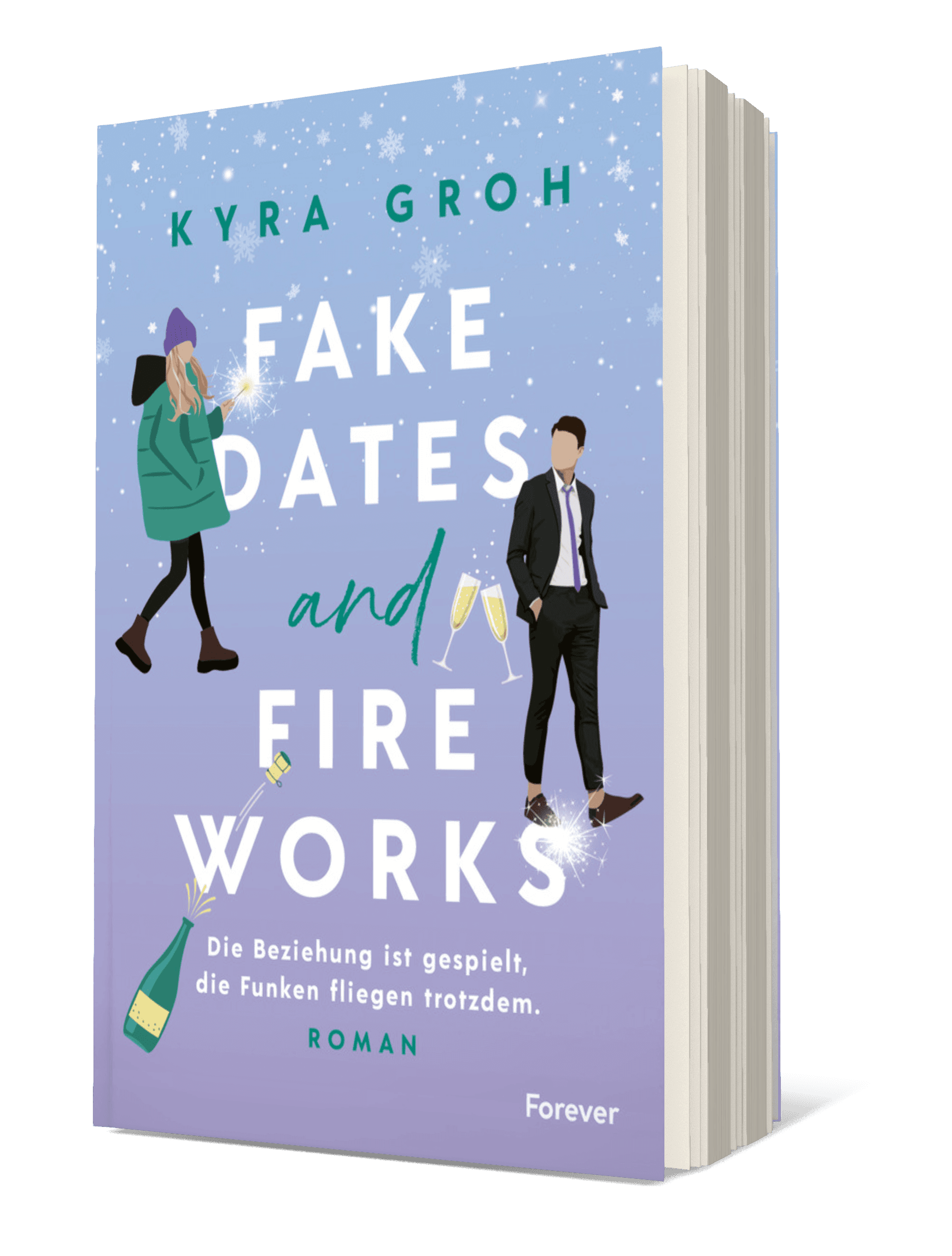 Buchcover von Fake Dates and Fireworks