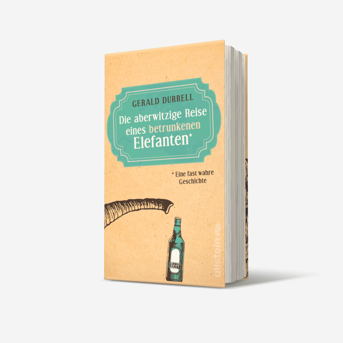 Buchcover von Die aberwitzige Reise eines betrunkenen Elefanten