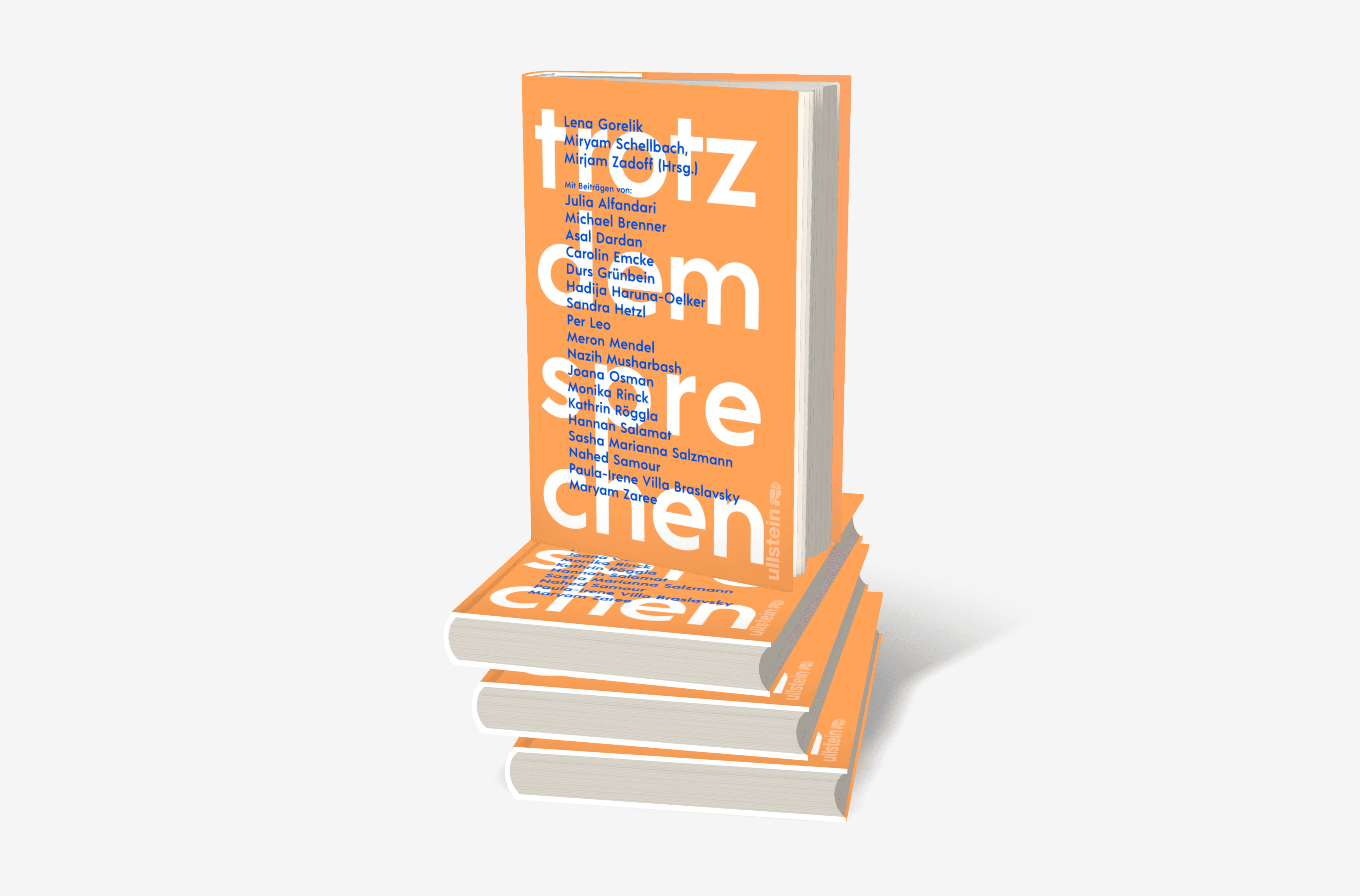 Buchcover von Trotzdem sprechen