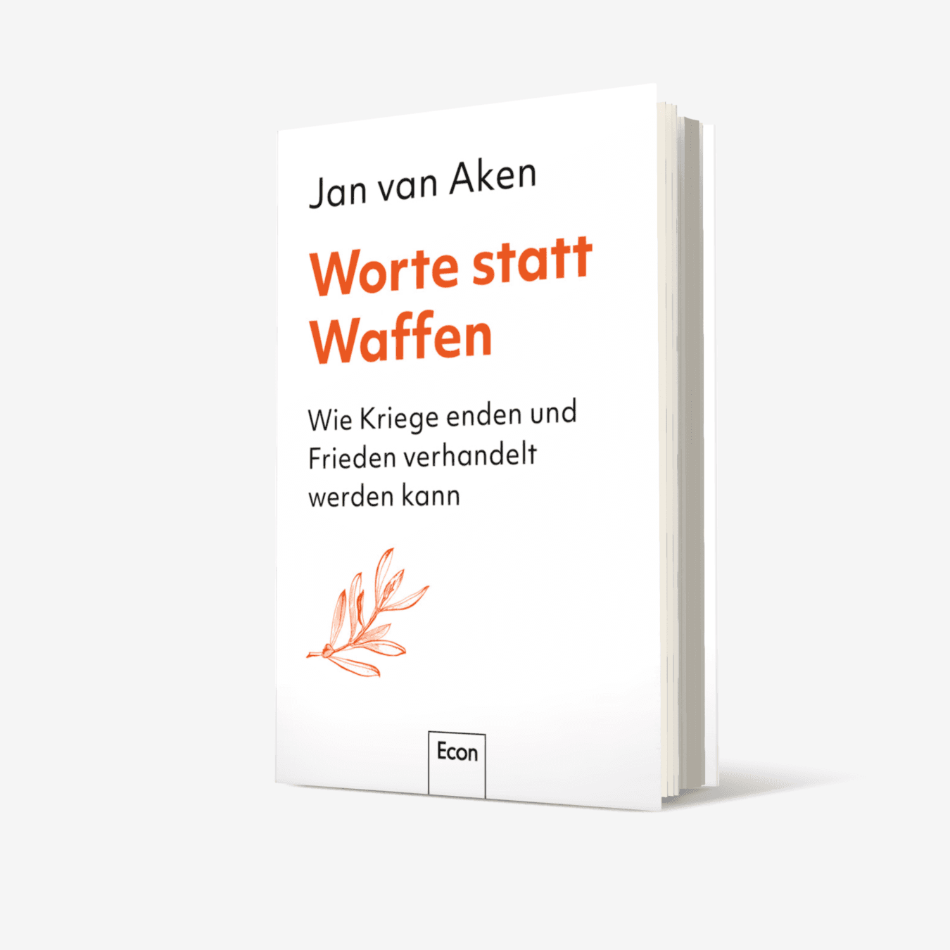 Buchcover von Worte statt Waffen