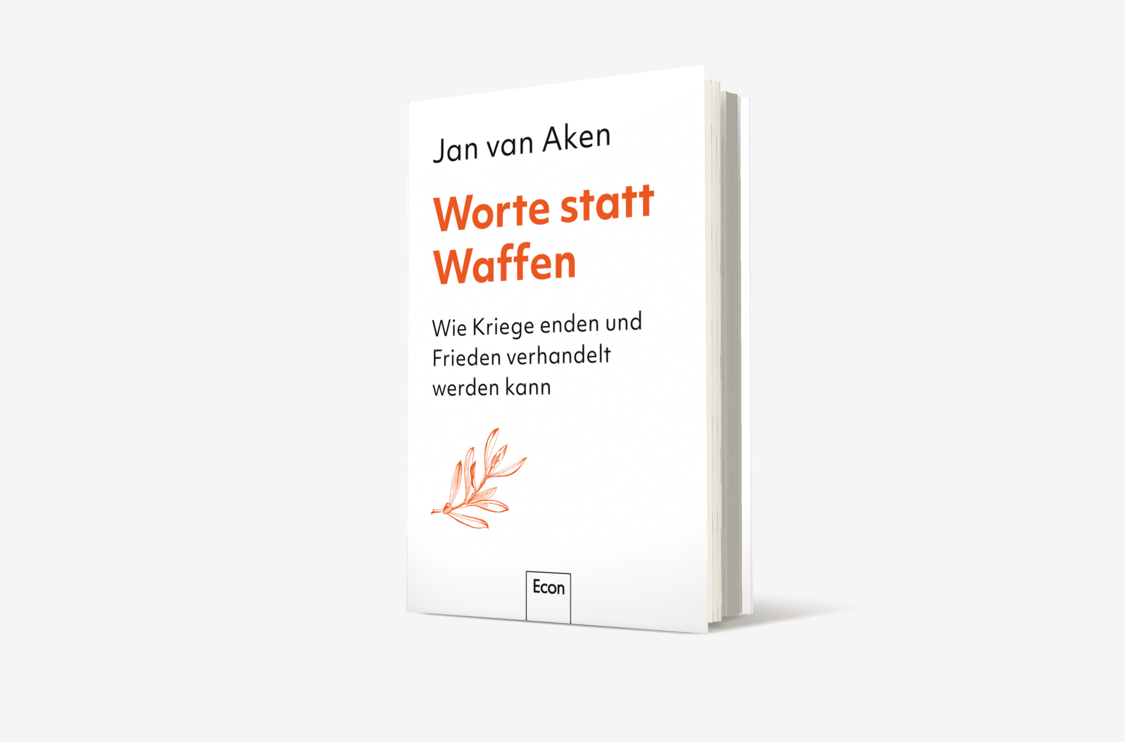 Buchcover von Worte statt Waffen