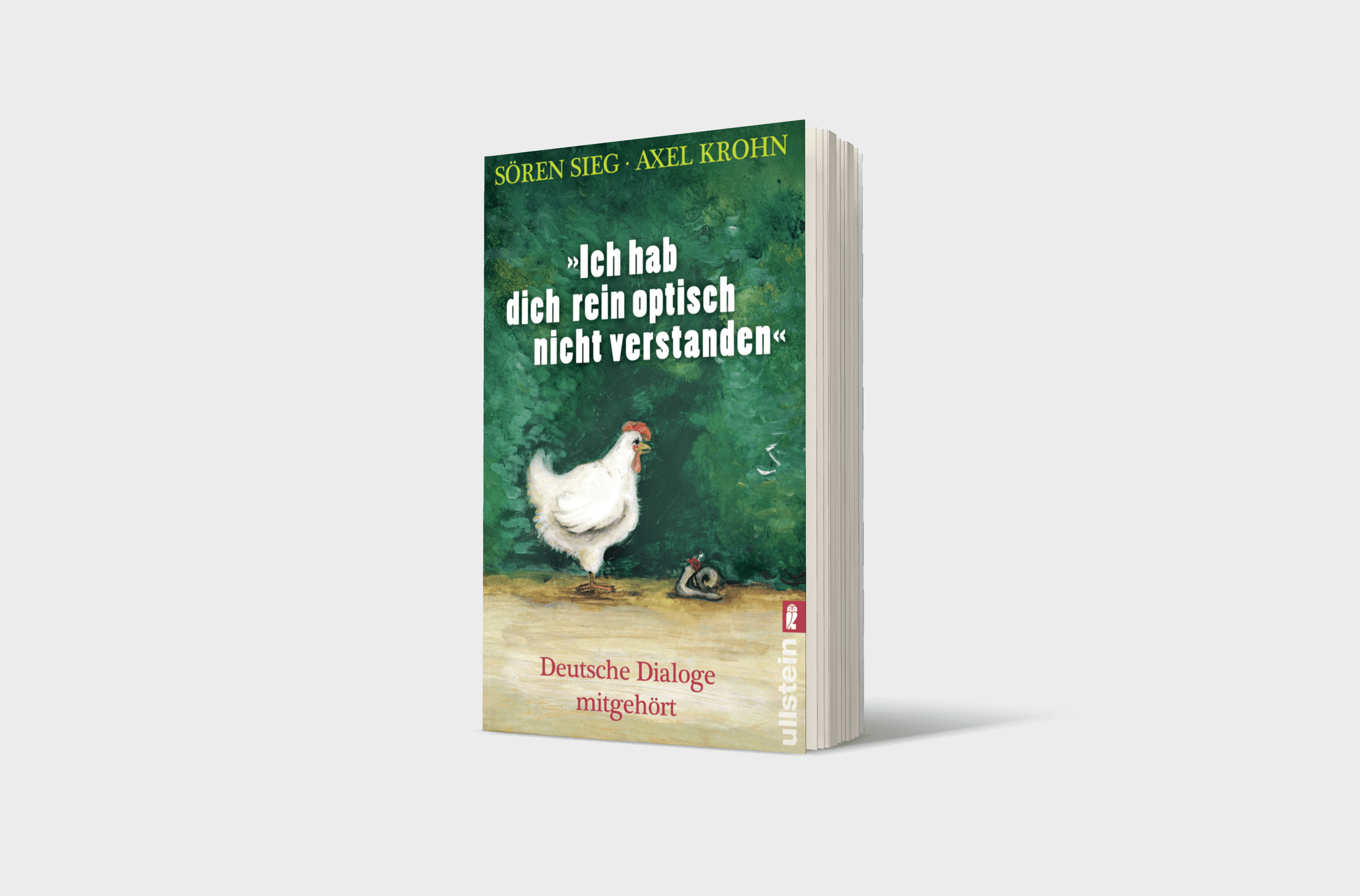 Buchcover von "Ich hab dich rein optisch nicht verstanden"