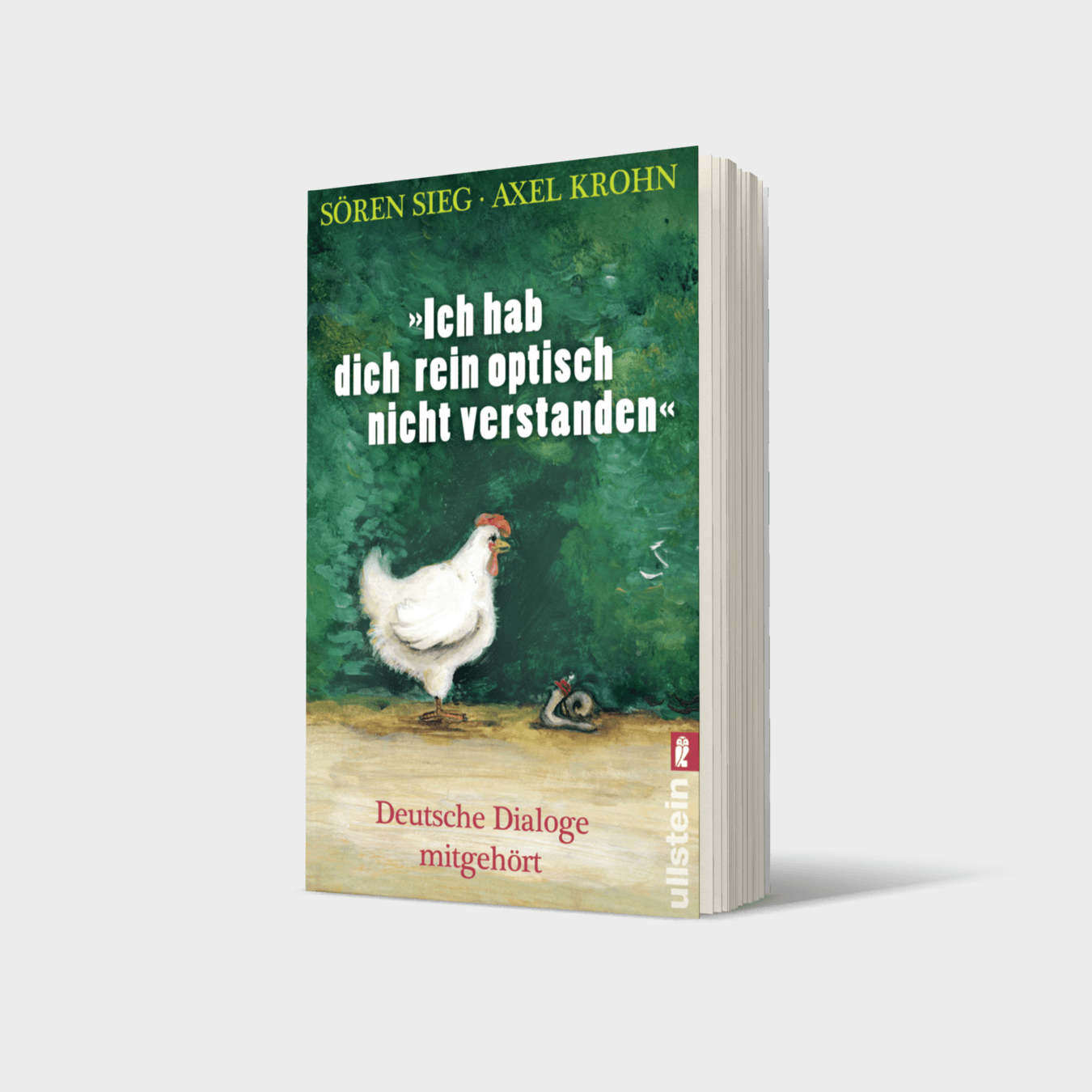 Buchcover von "Ich hab dich rein optisch nicht verstanden"