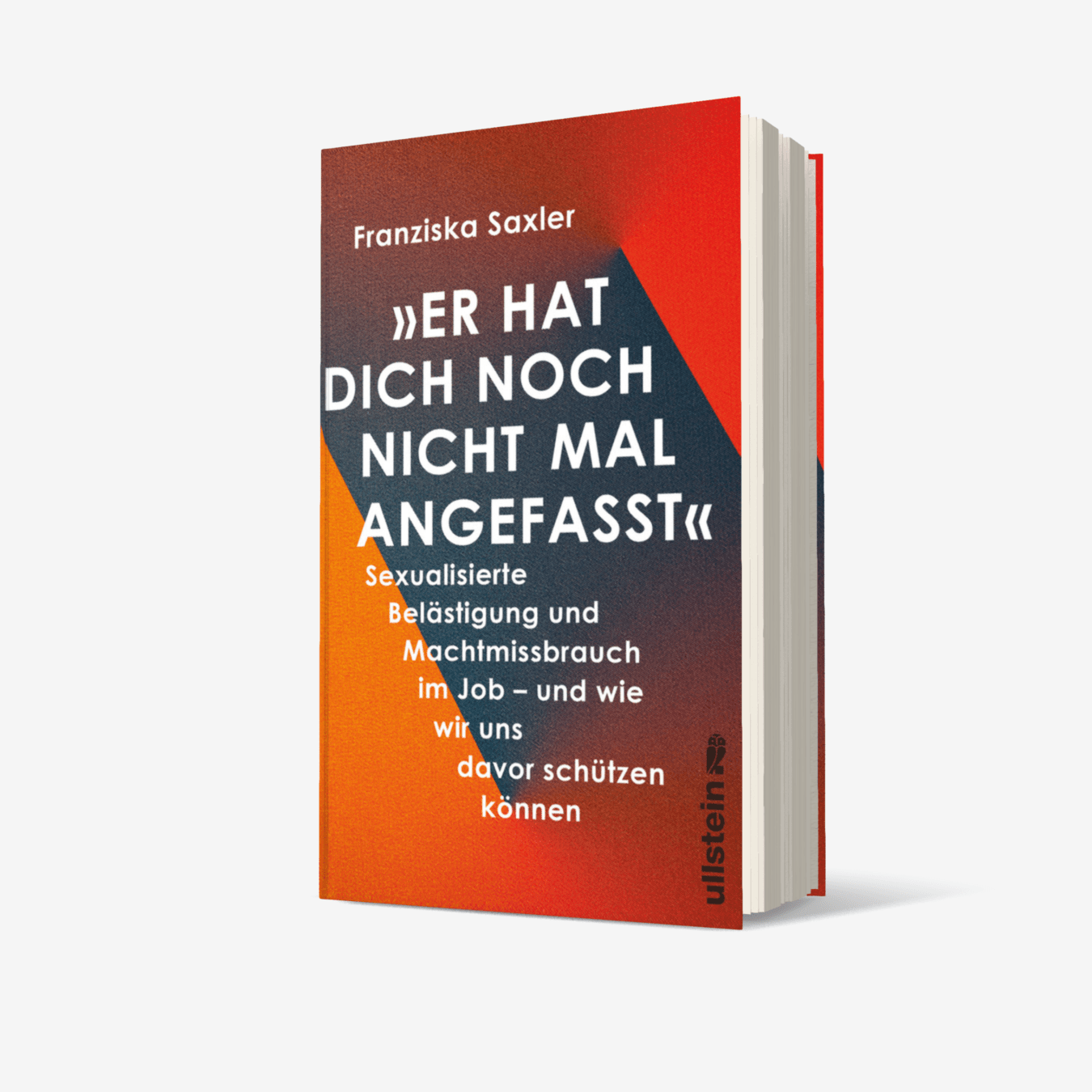 Buchcover von »Er hat dich noch nicht mal angefasst«