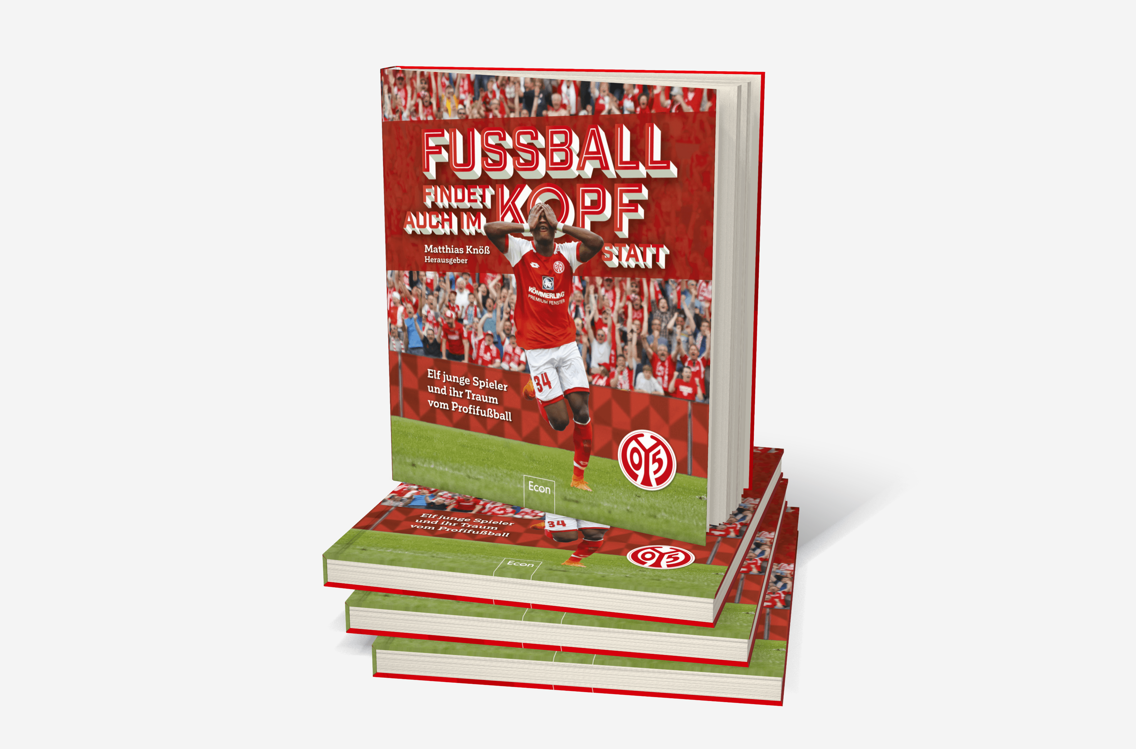 Buchcover von Fußball findet auch im Kopf statt 1 | FSV Mainz 05