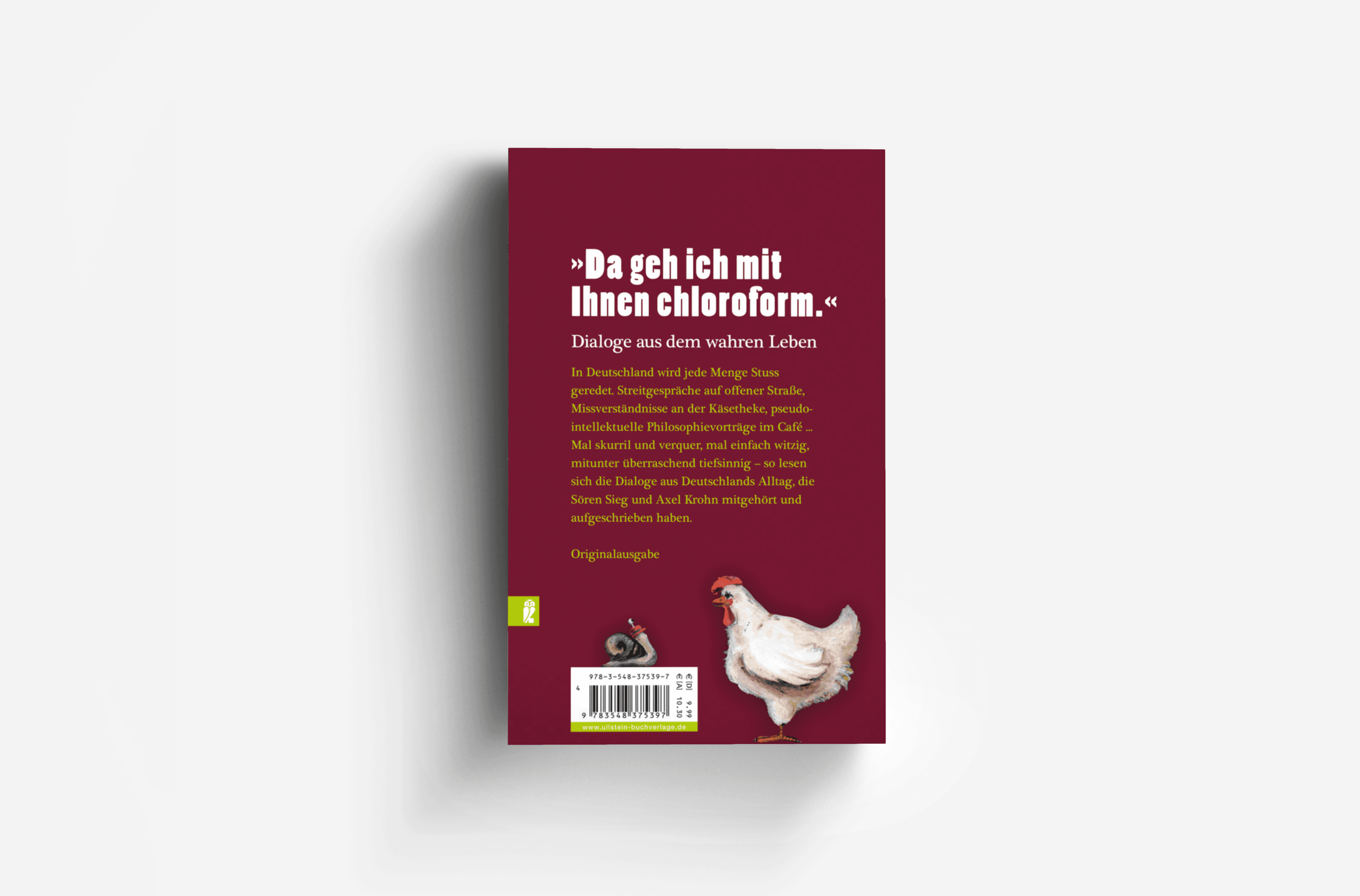 Buchcover von "Ich hab dich rein optisch nicht verstanden"