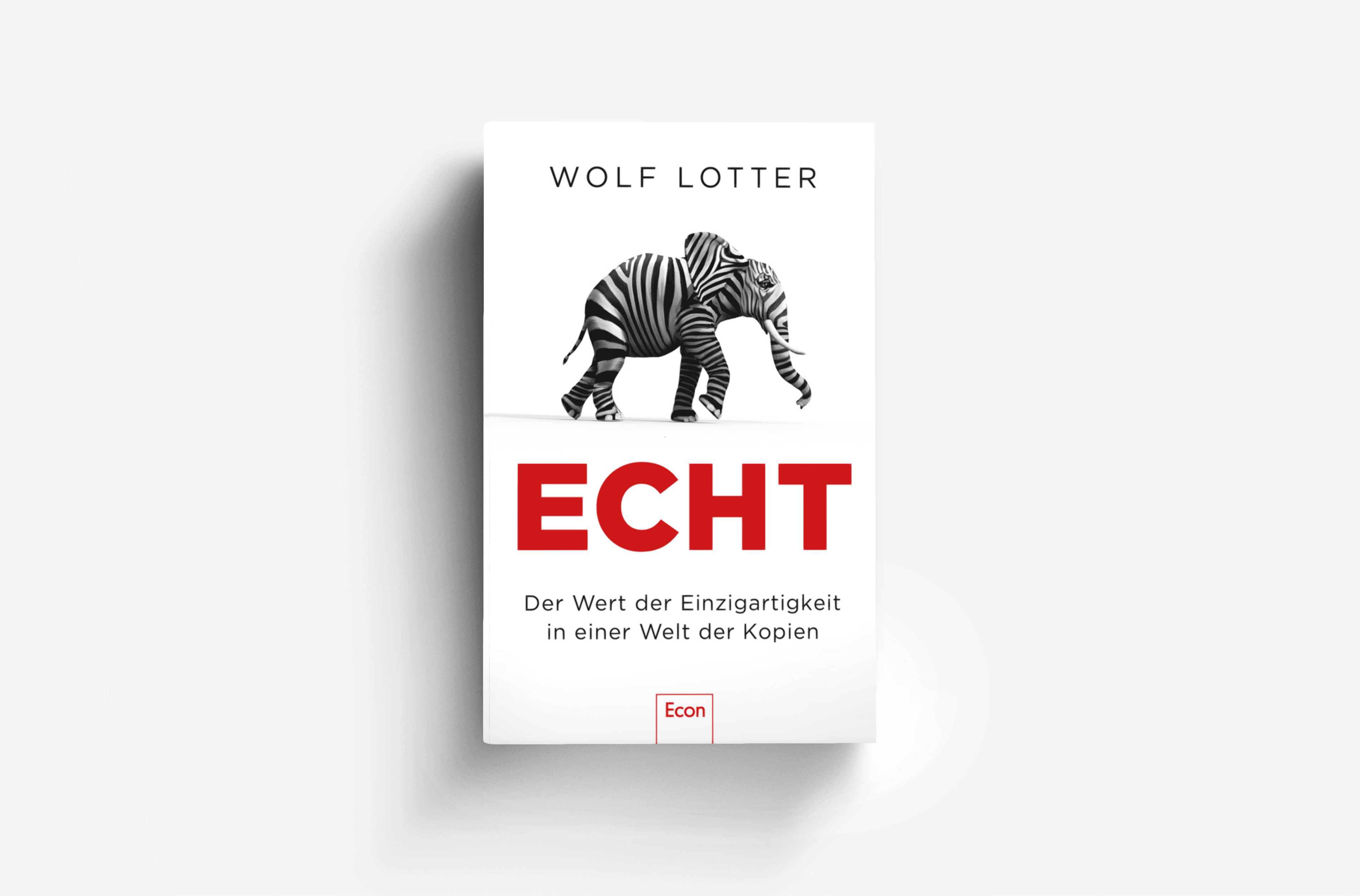 Buchcover von Echt