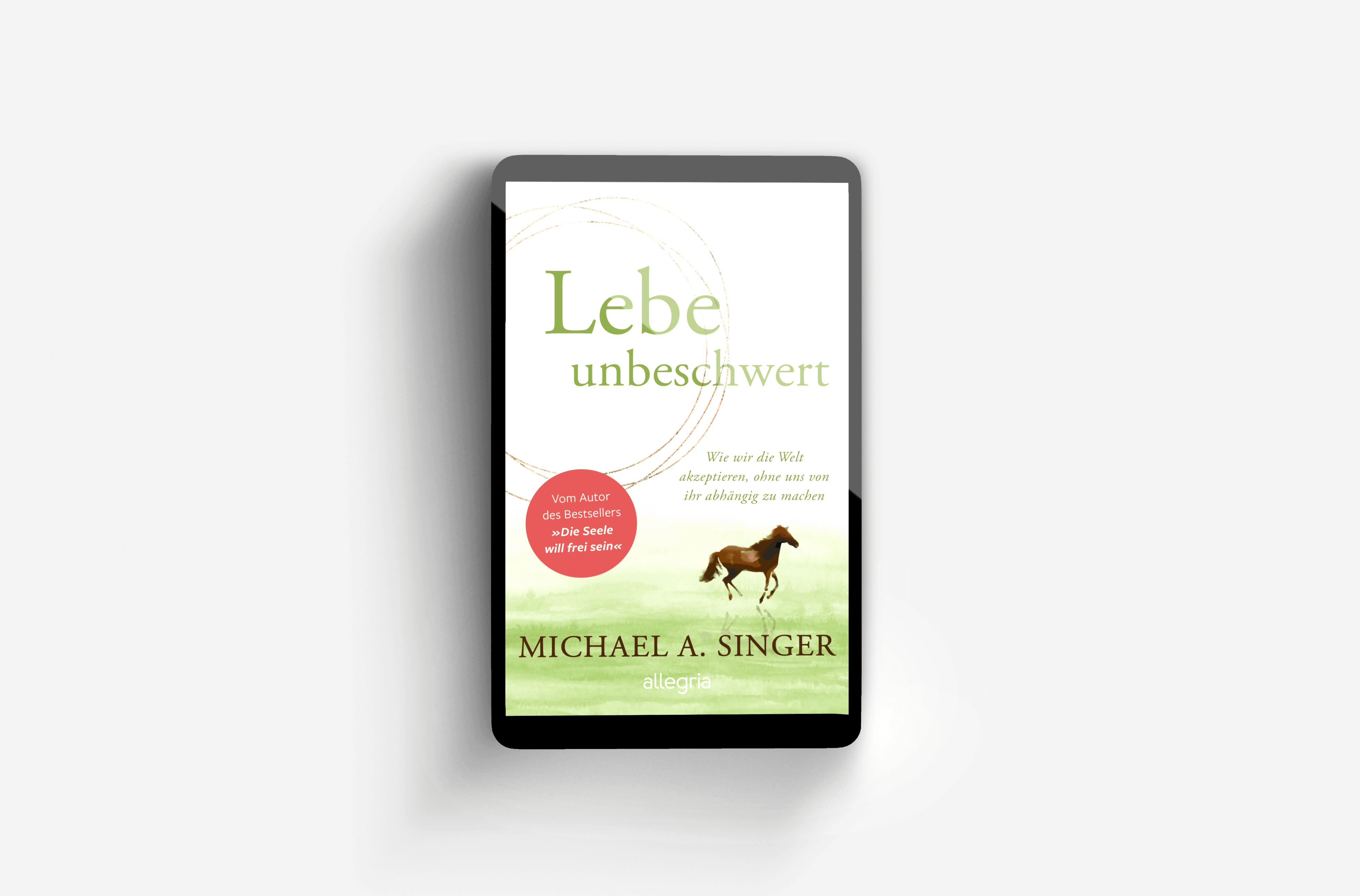 Buchcover von Lebe unbeschwert