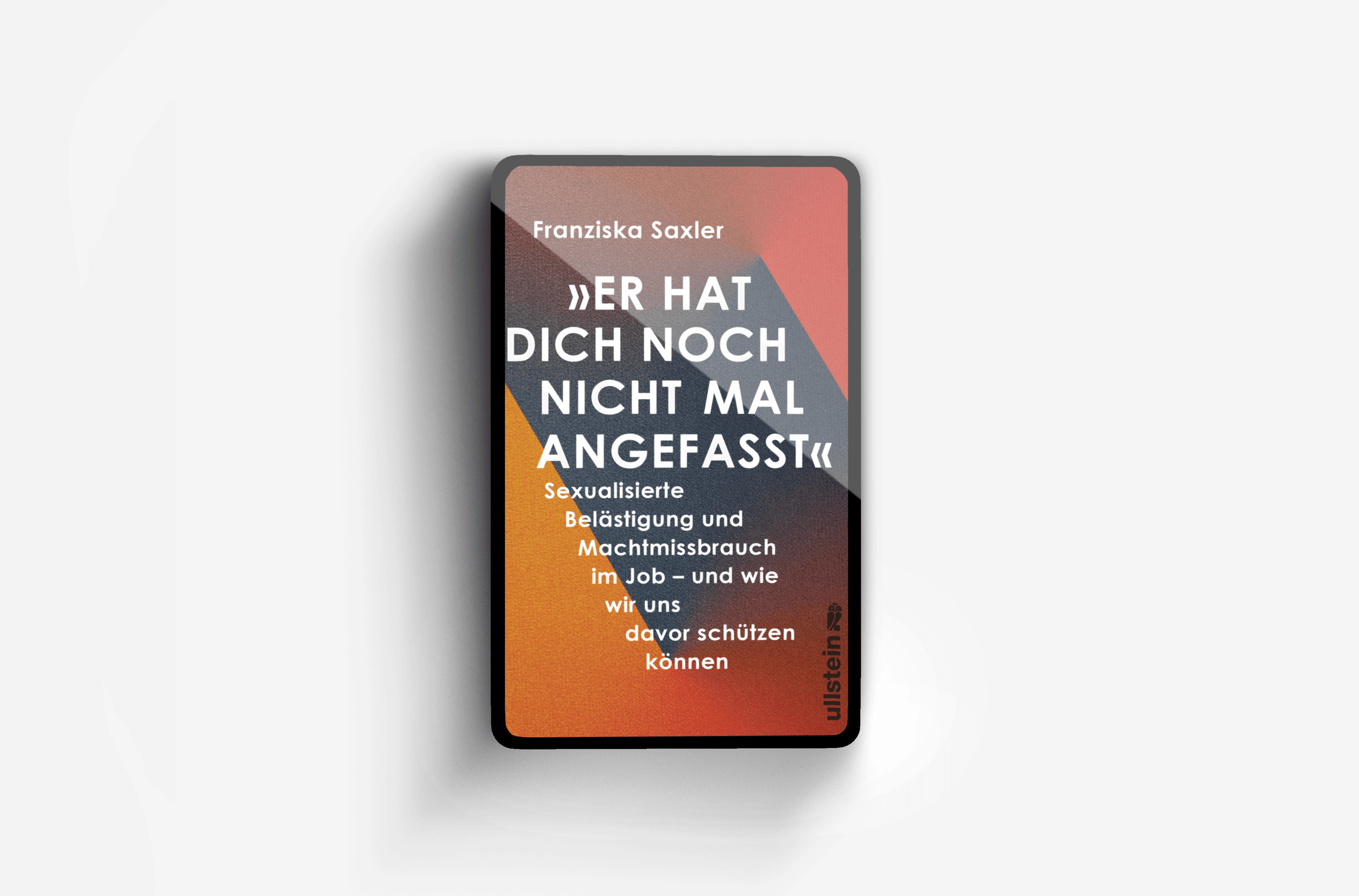 Buchcover von »Er hat dich noch nicht mal angefasst«