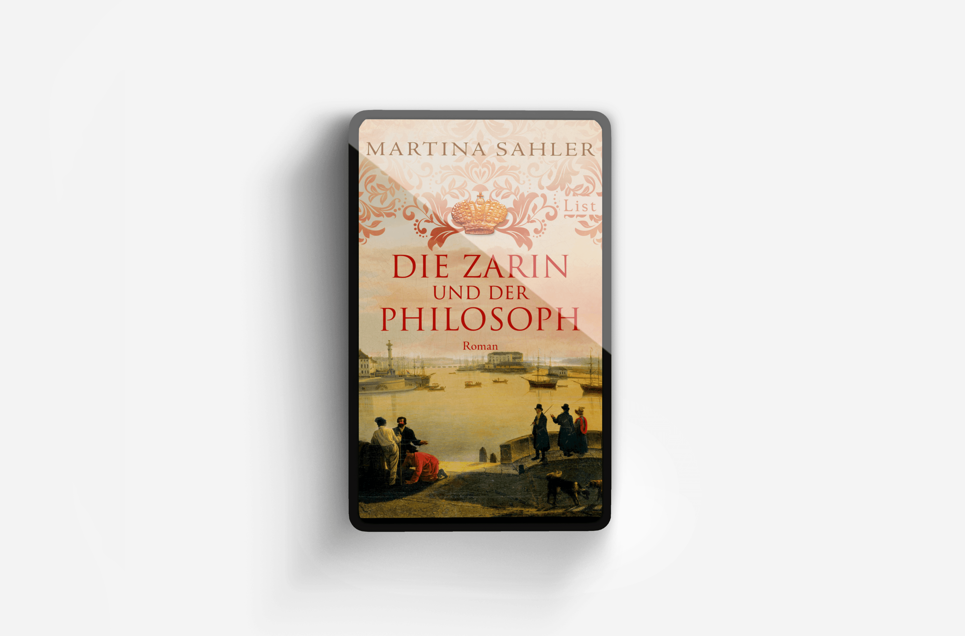 Buchcover von Die Zarin und der Philosoph (Sankt-Petersburg-Roman 2)