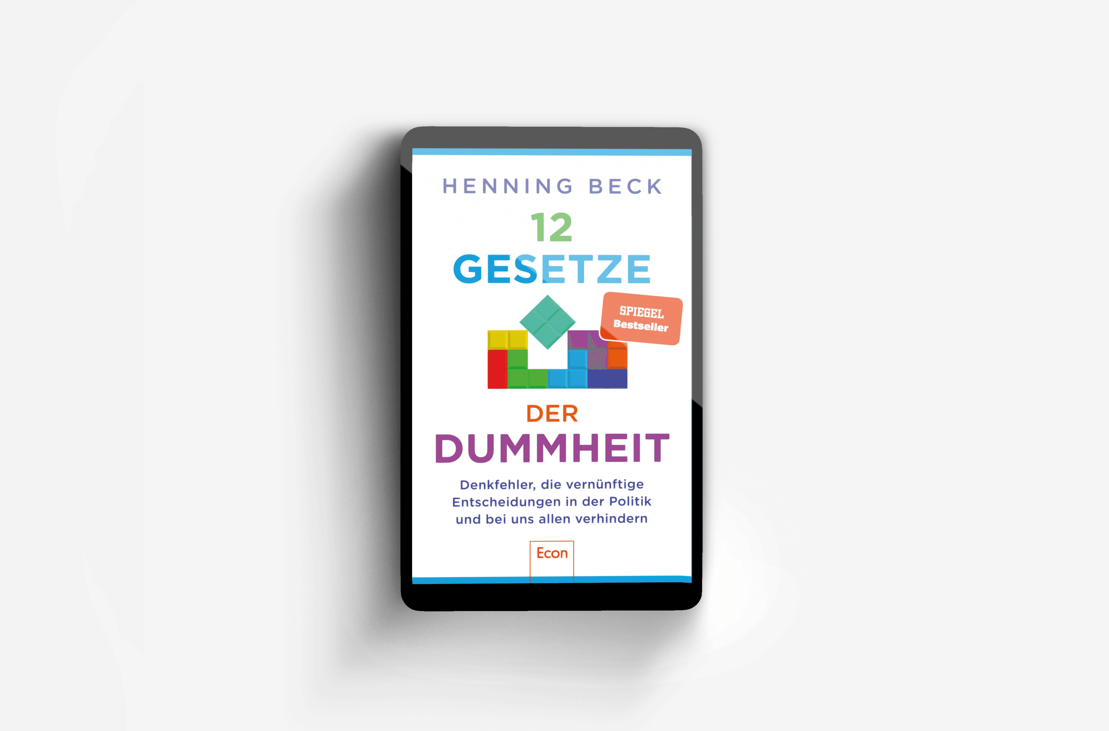 Buchcover von 12 Gesetze der Dummheit