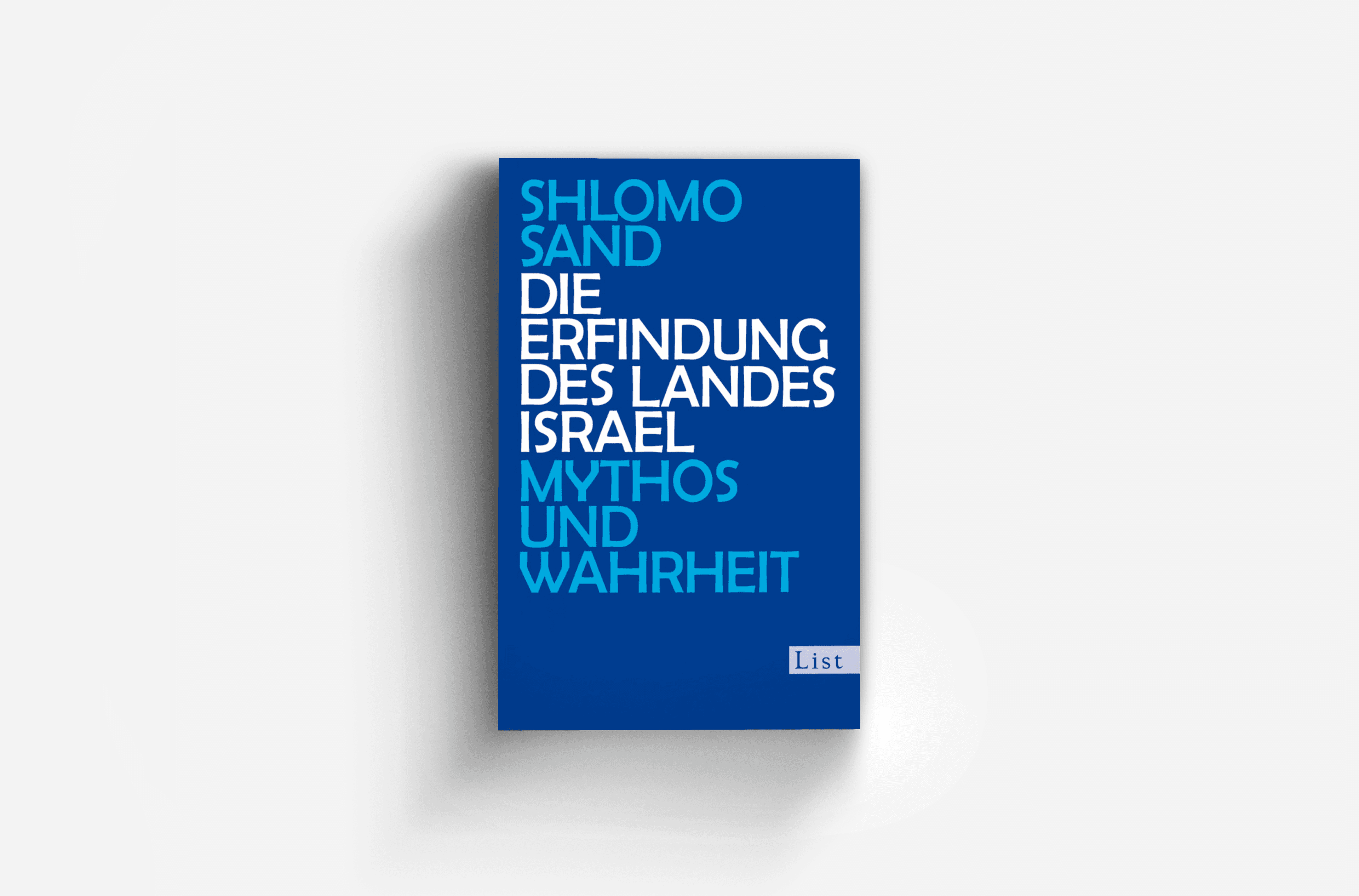 Buchcover von Die Erfindung des Landes Israel