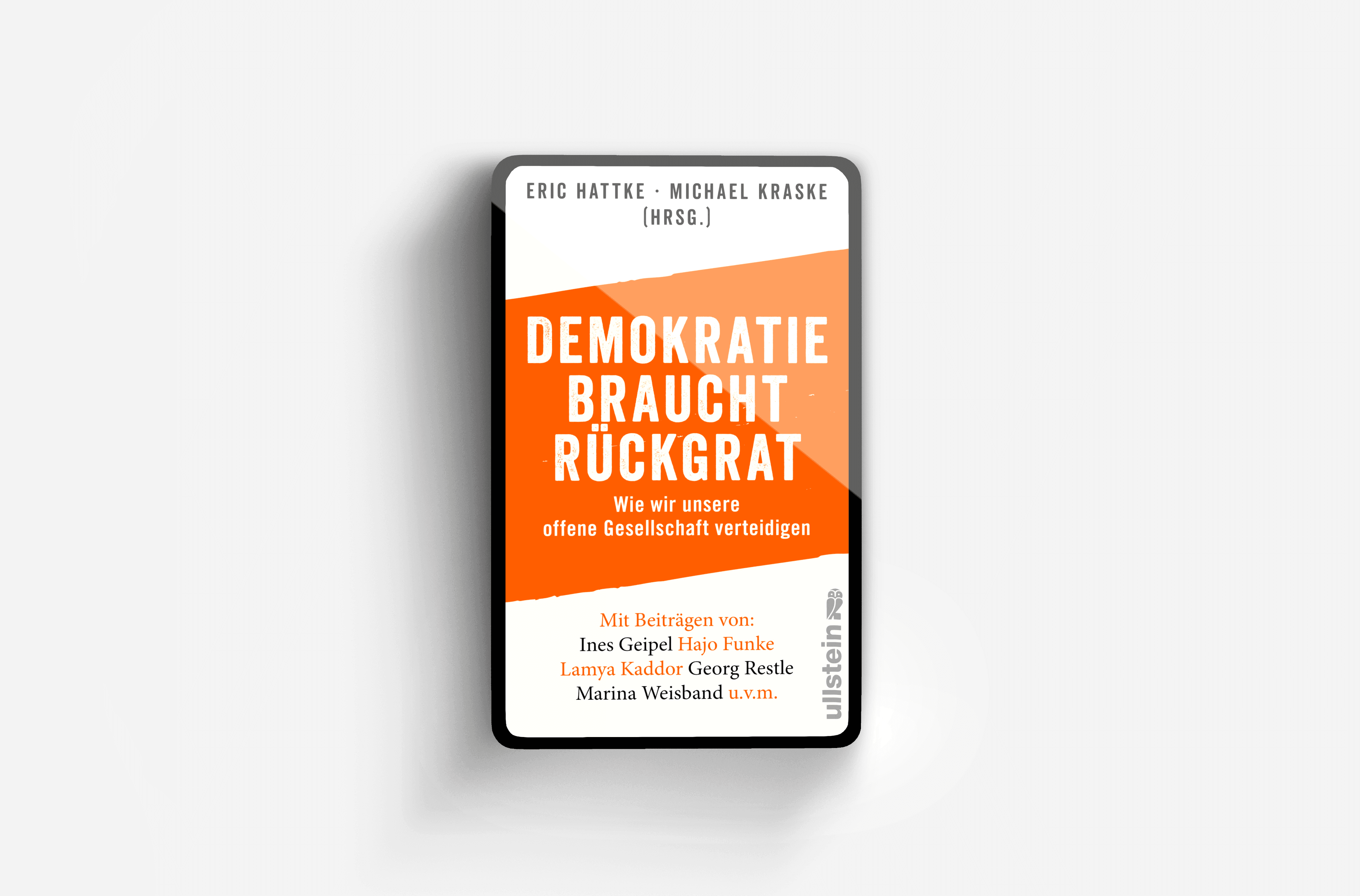 Buchcover von Demokratie braucht Rückgrat