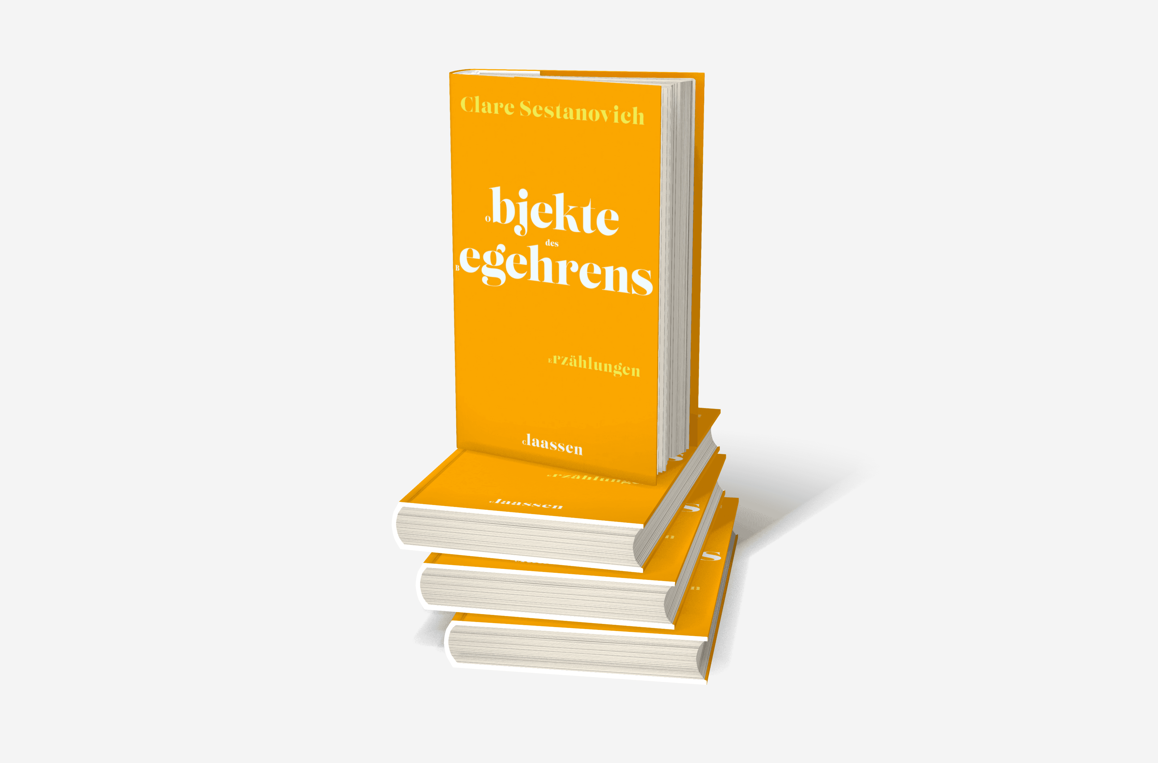 Buchcover von Objekte des Begehrens