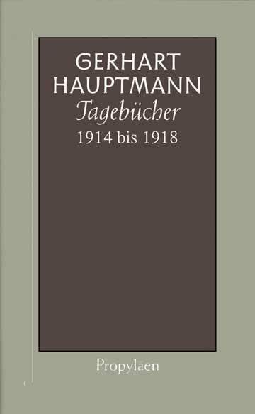 Buchcover von Tagebücher 1914 bis 1918