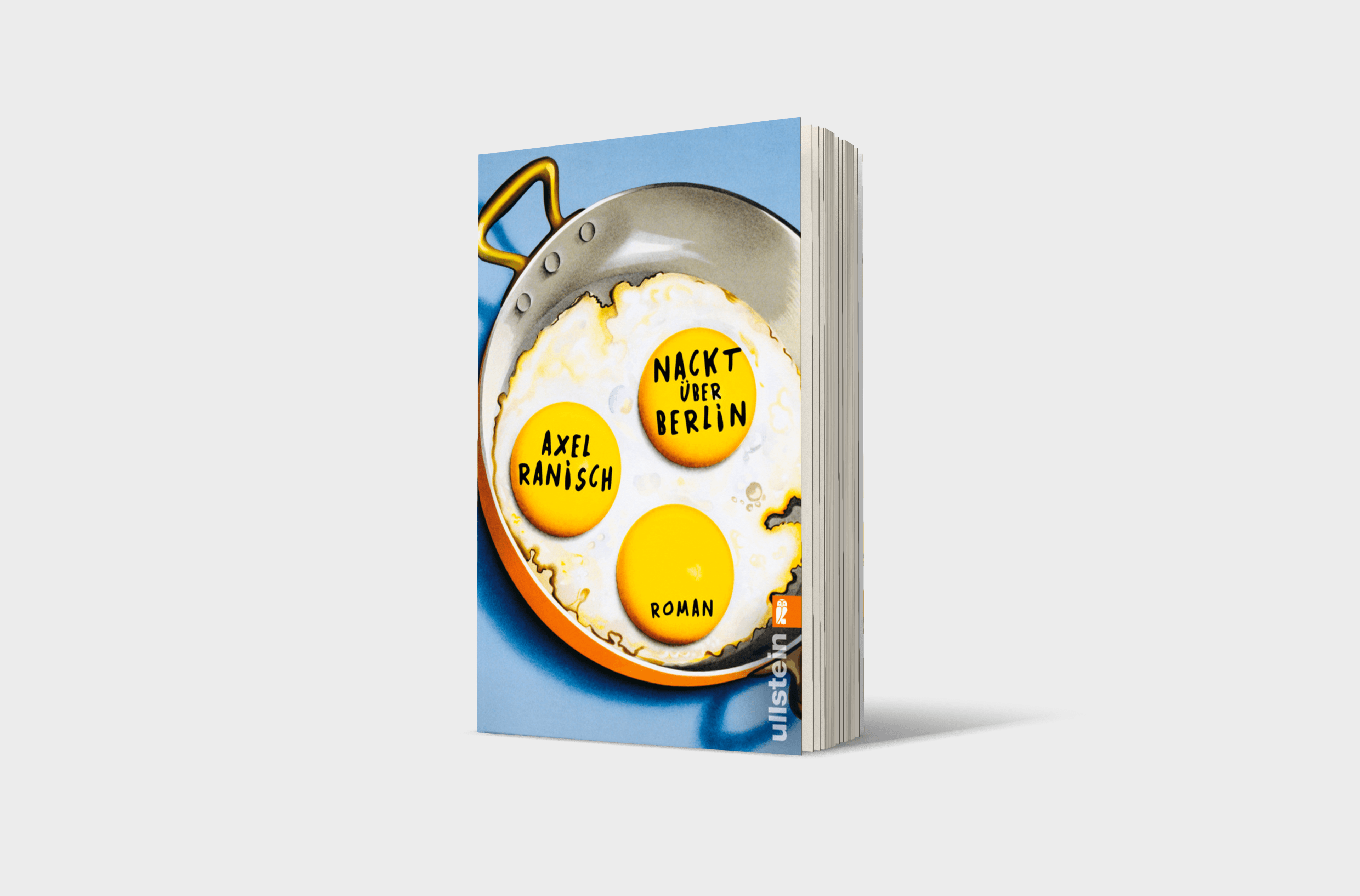 Buchcover von Nackt über Berlin