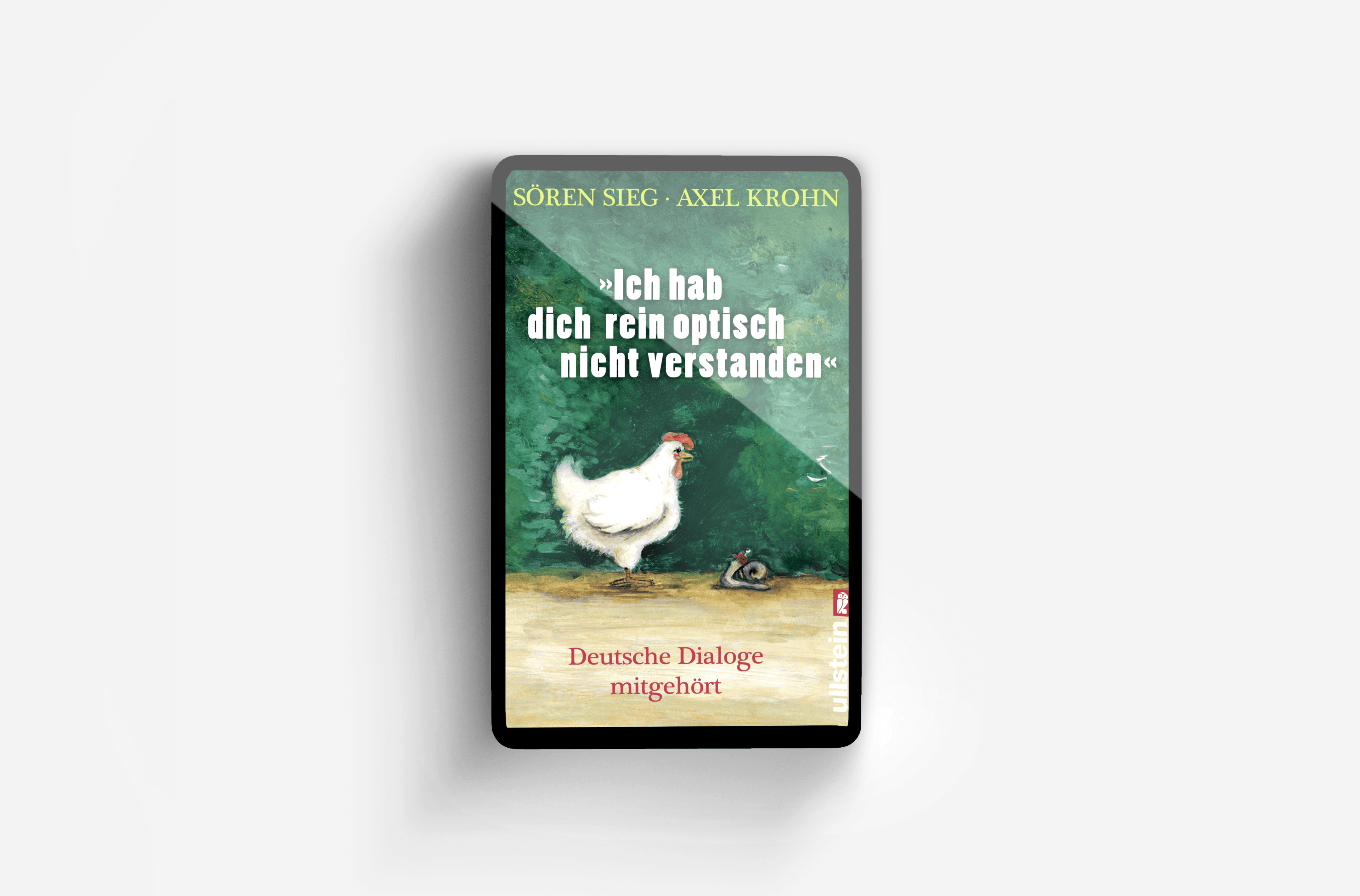 Buchcover von "Ich hab dich rein optisch nicht verstanden!"