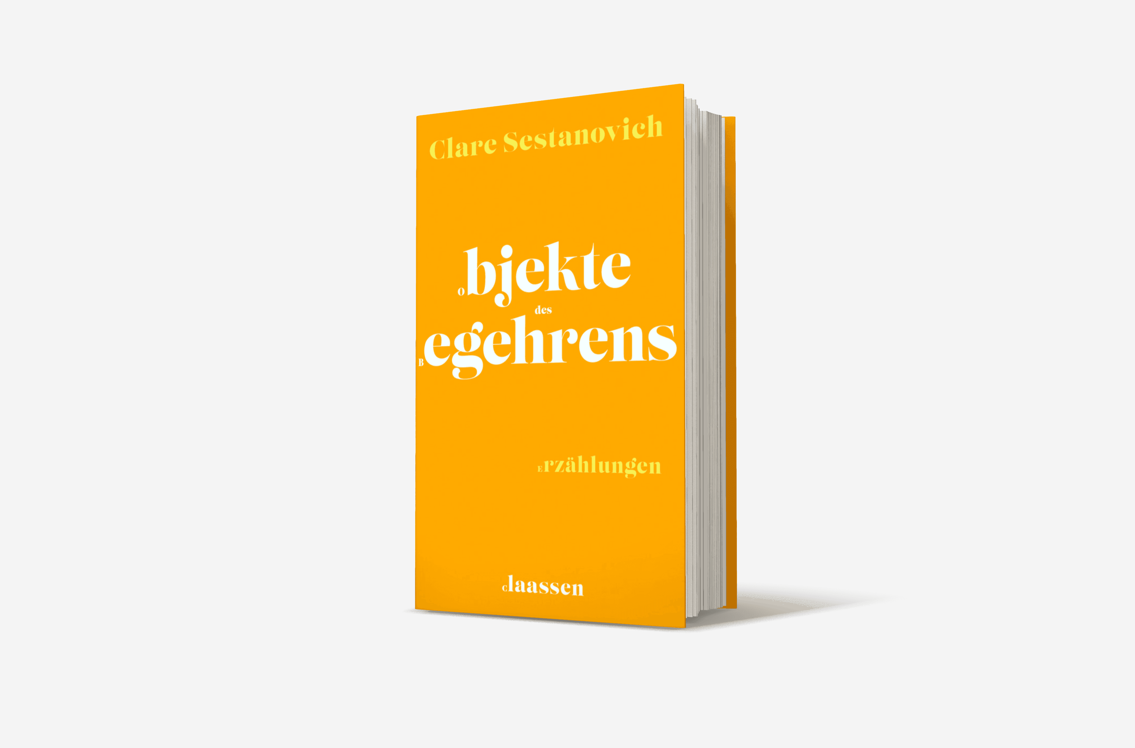 Buchcover von Objekte des Begehrens