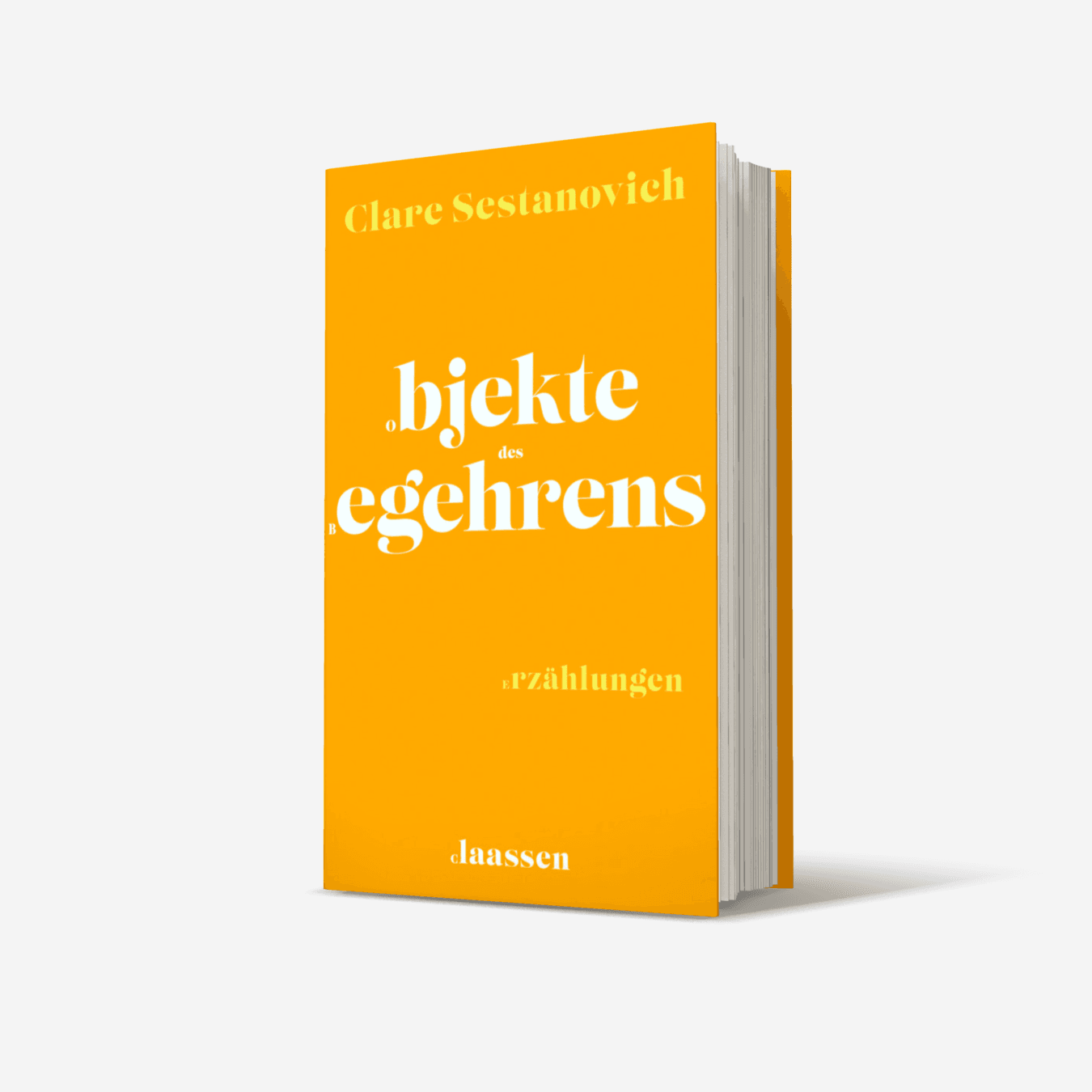 Buchcover von Objekte des Begehrens