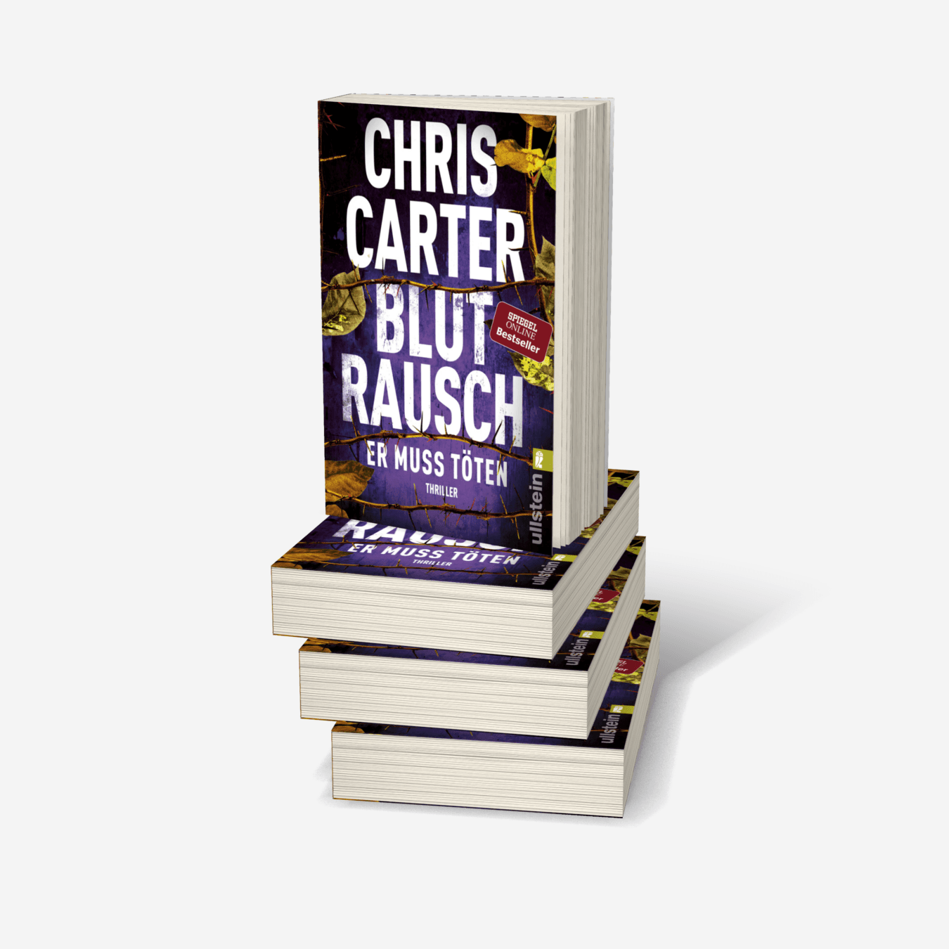 Buchcover von Blutrausch - Er muss töten (Ein Hunter-und-Garcia-Thriller 9)