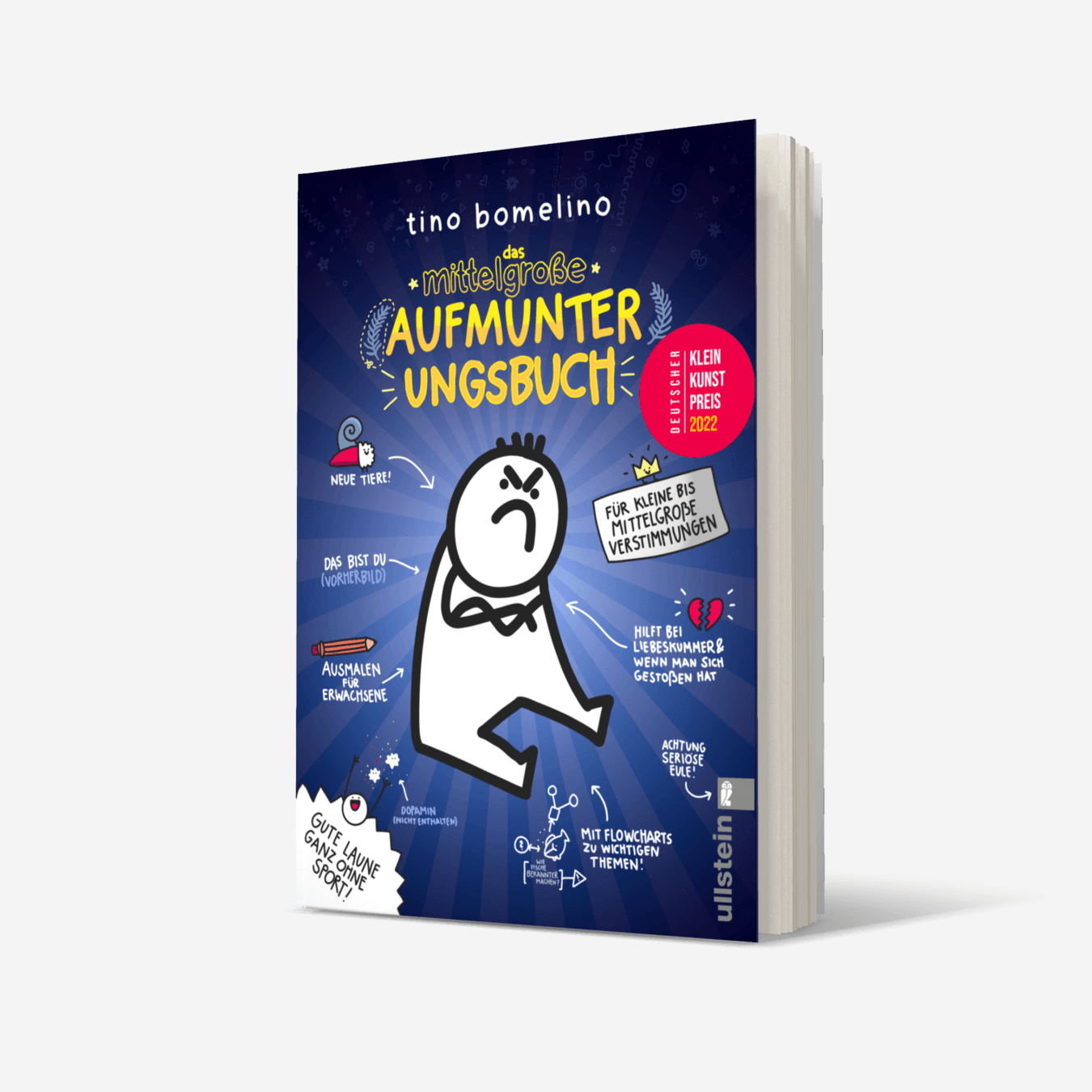 Buchcover von Das mittelgroße Aufmunterungsbuch