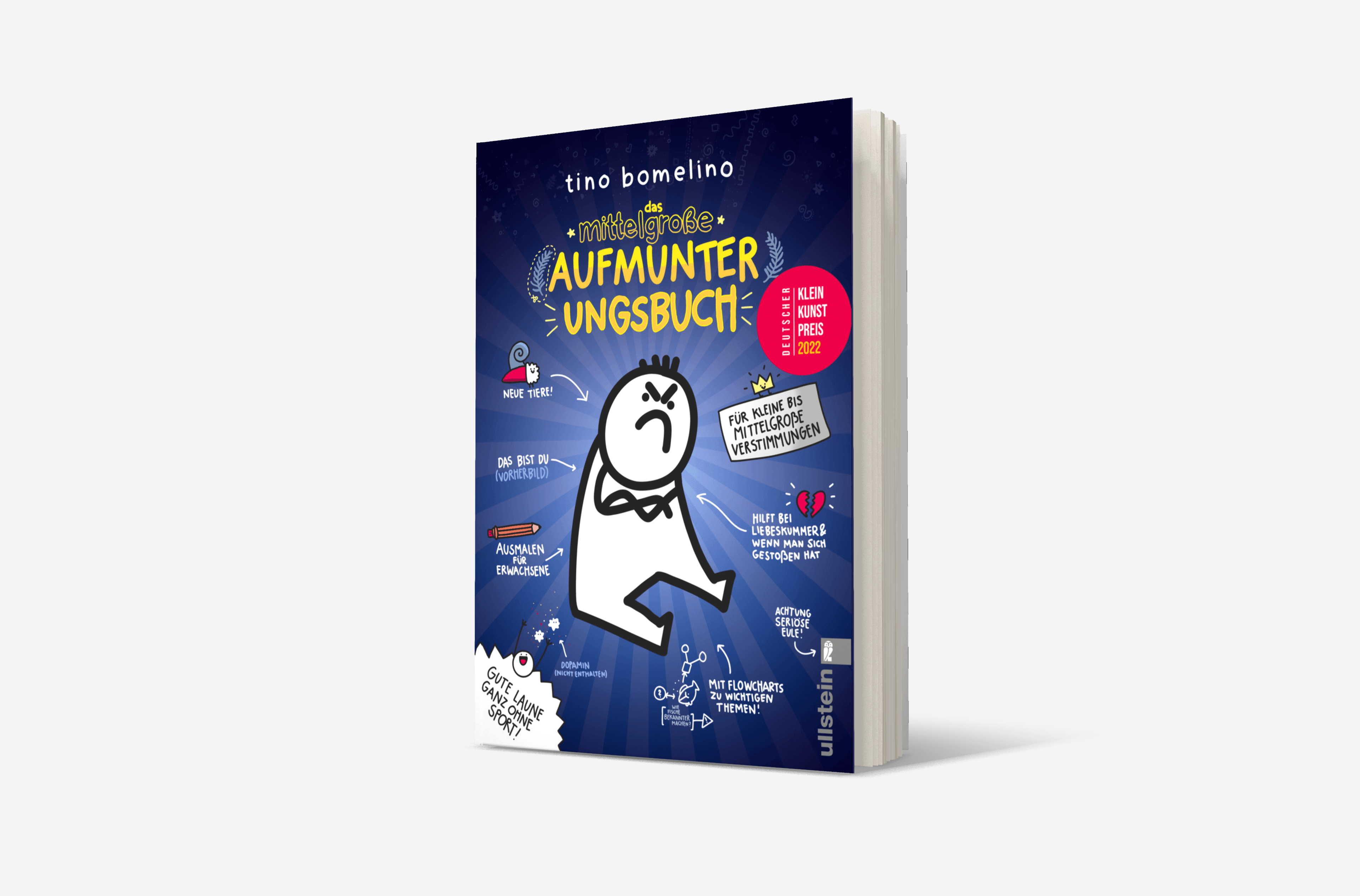 Buchcover von Das mittelgroße Aufmunterungsbuch