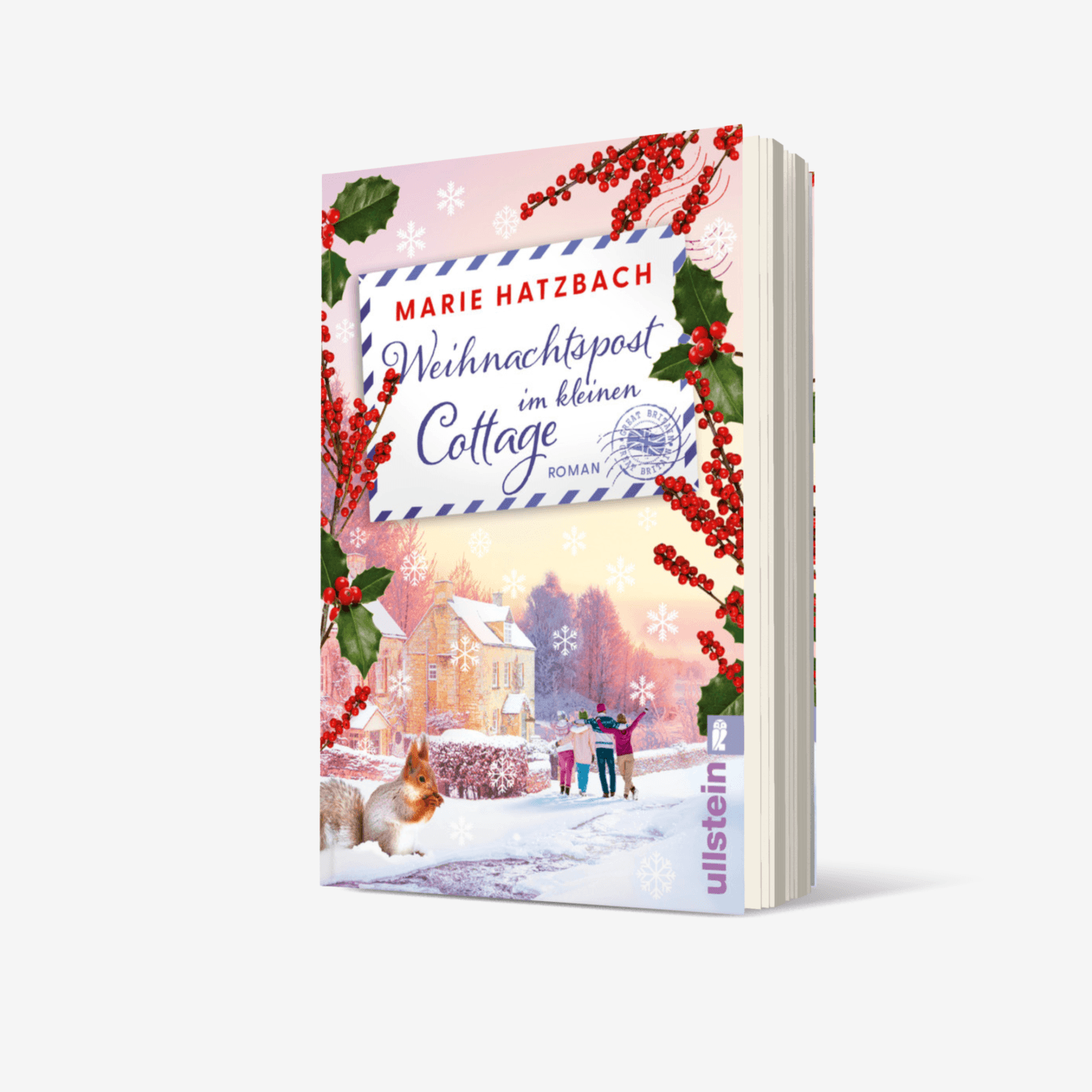 Buchcover von Weihnachtspost im kleinen Cottage