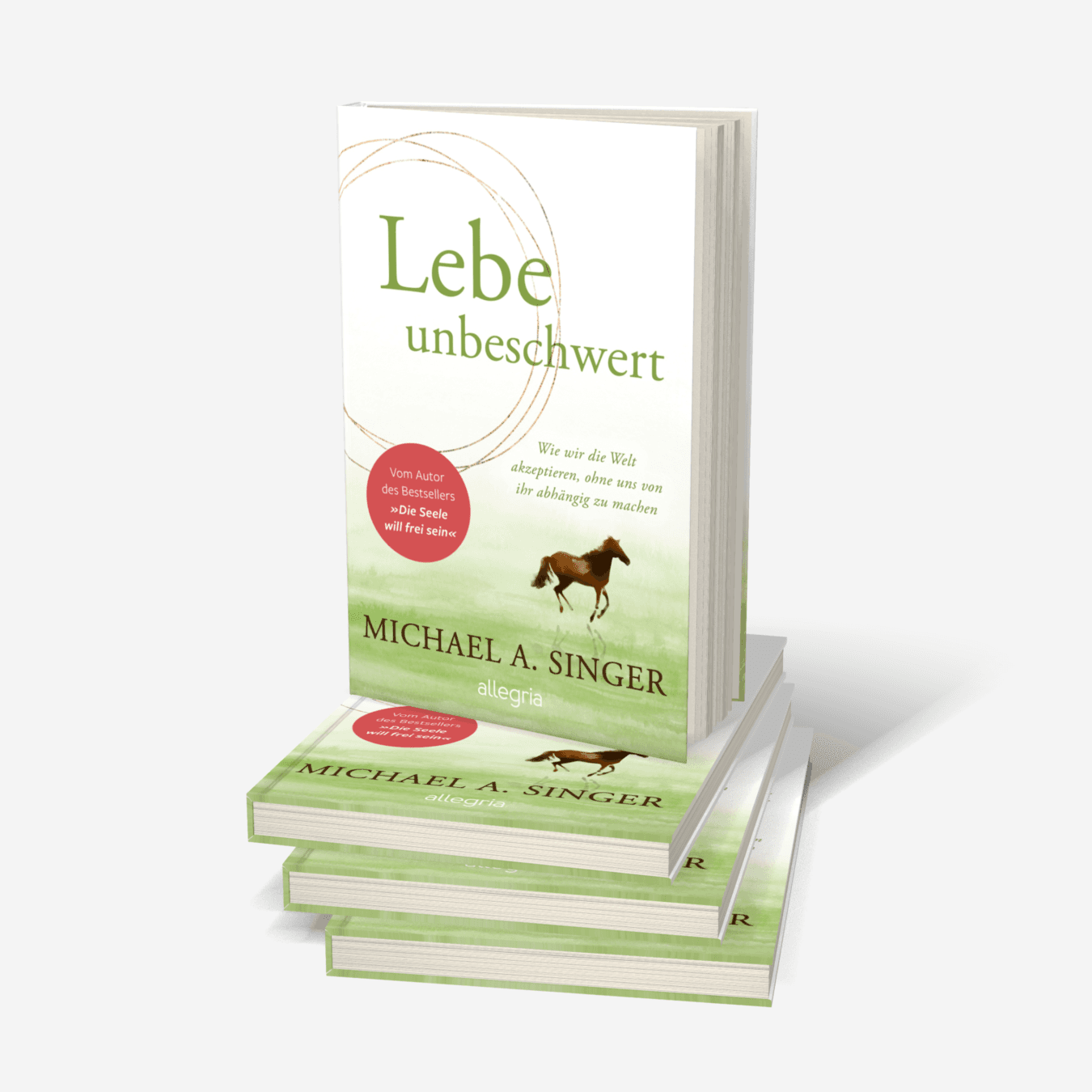 Buchcover von Lebe unbeschwert