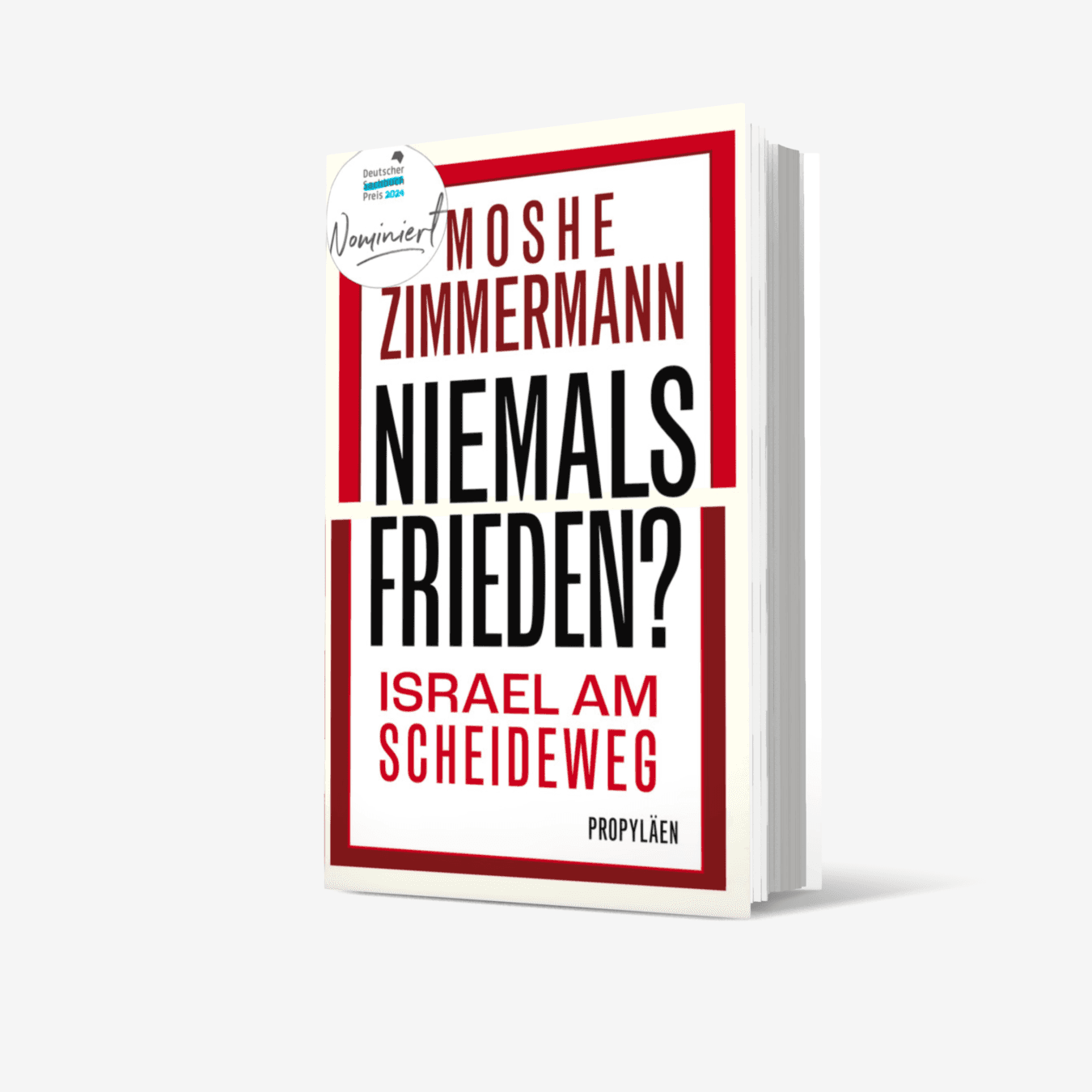 Buchcover von Niemals Frieden?