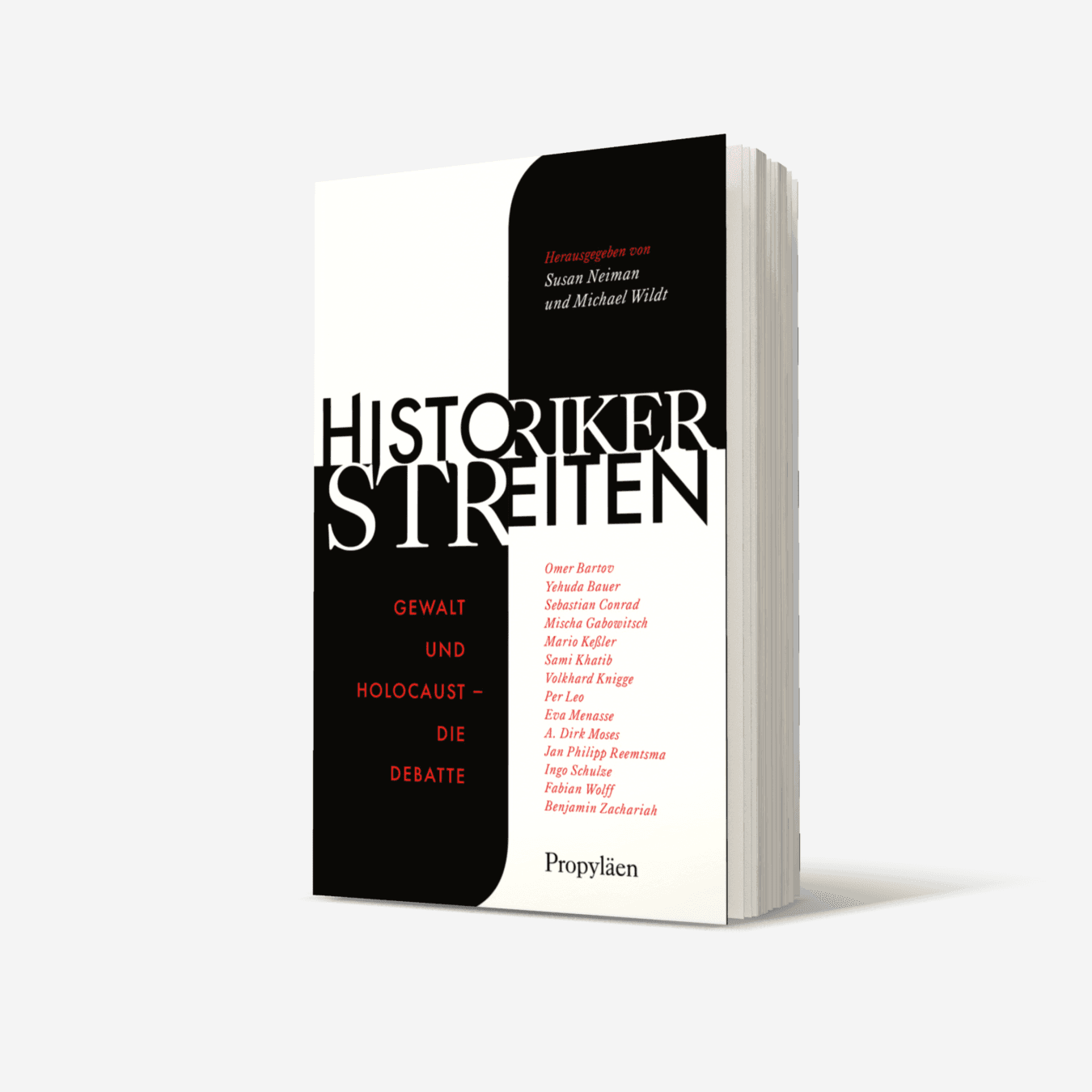 Buchcover von Historiker streiten