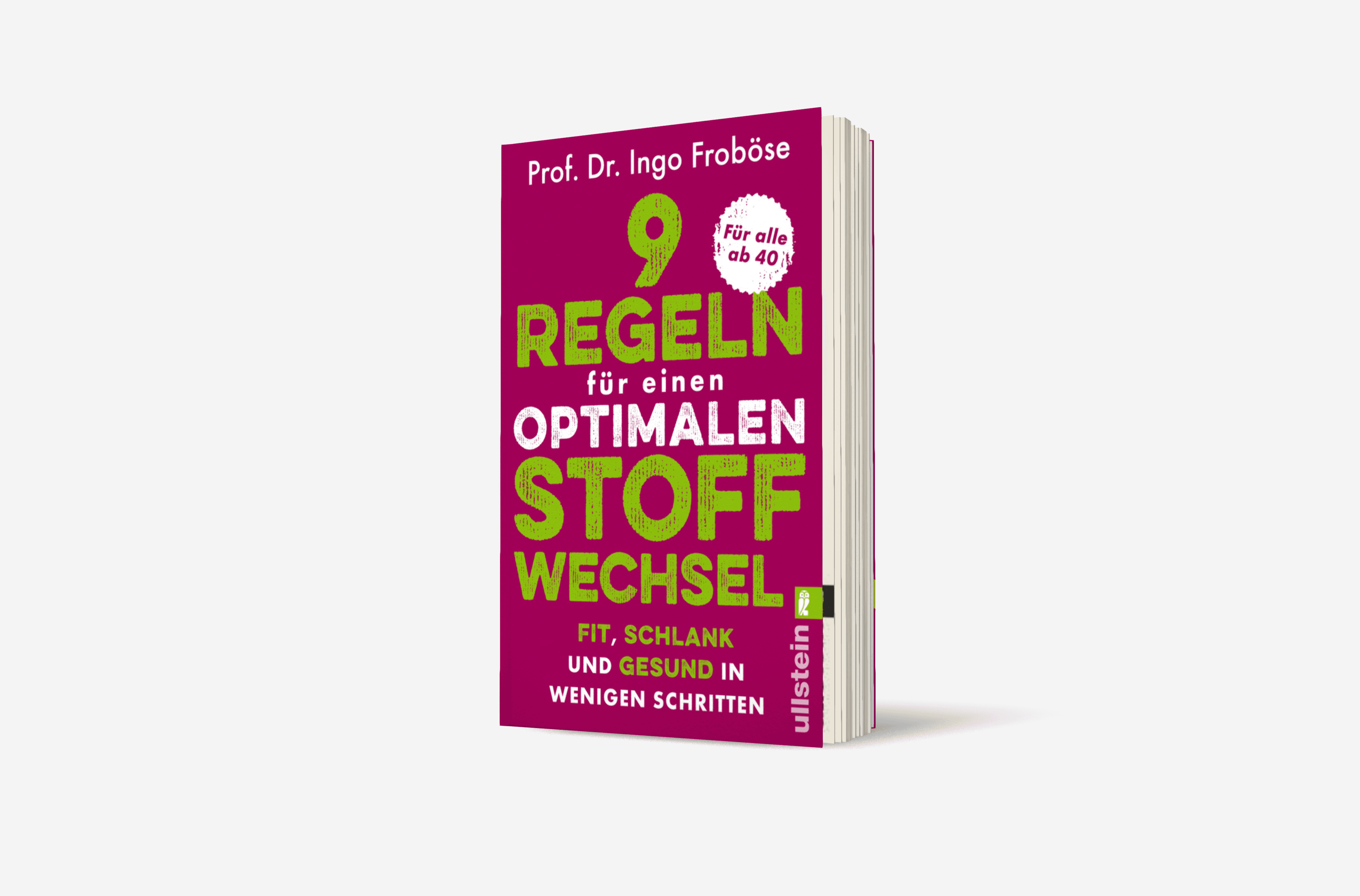 Buchcover von 9 Regeln für einen optimalen Stoffwechsel