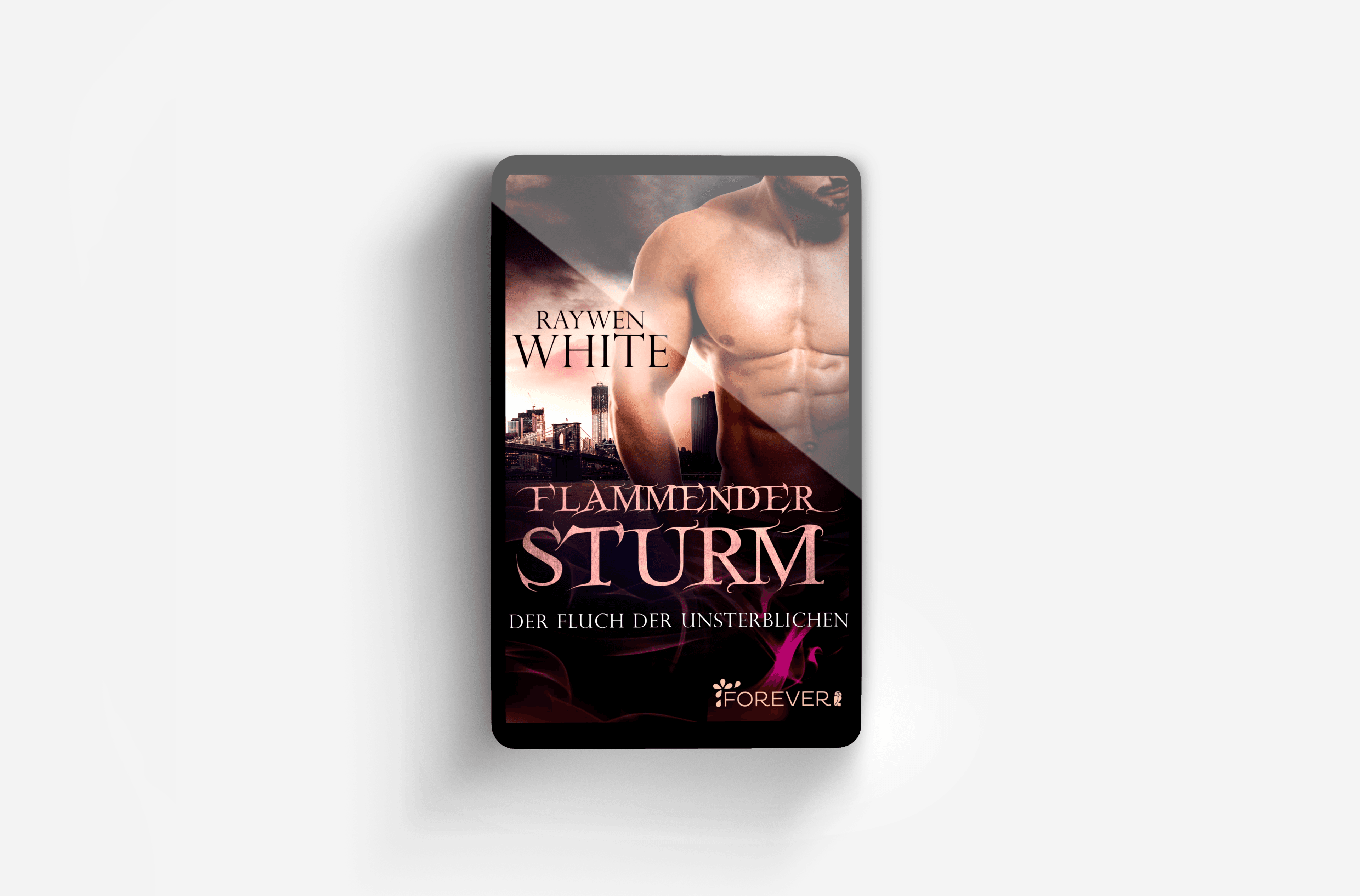 Buchcover von Flammender Sturm (Die-Unsterblichen-Reihe 3)