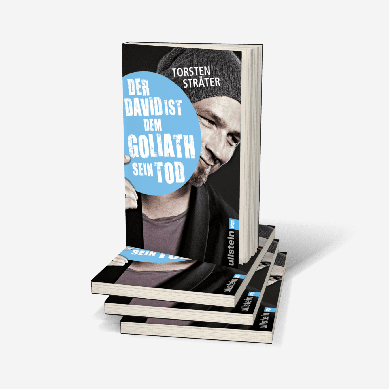 Buchcover von Der David ist dem Goliath sein Tod - Taschenbuchausgabe