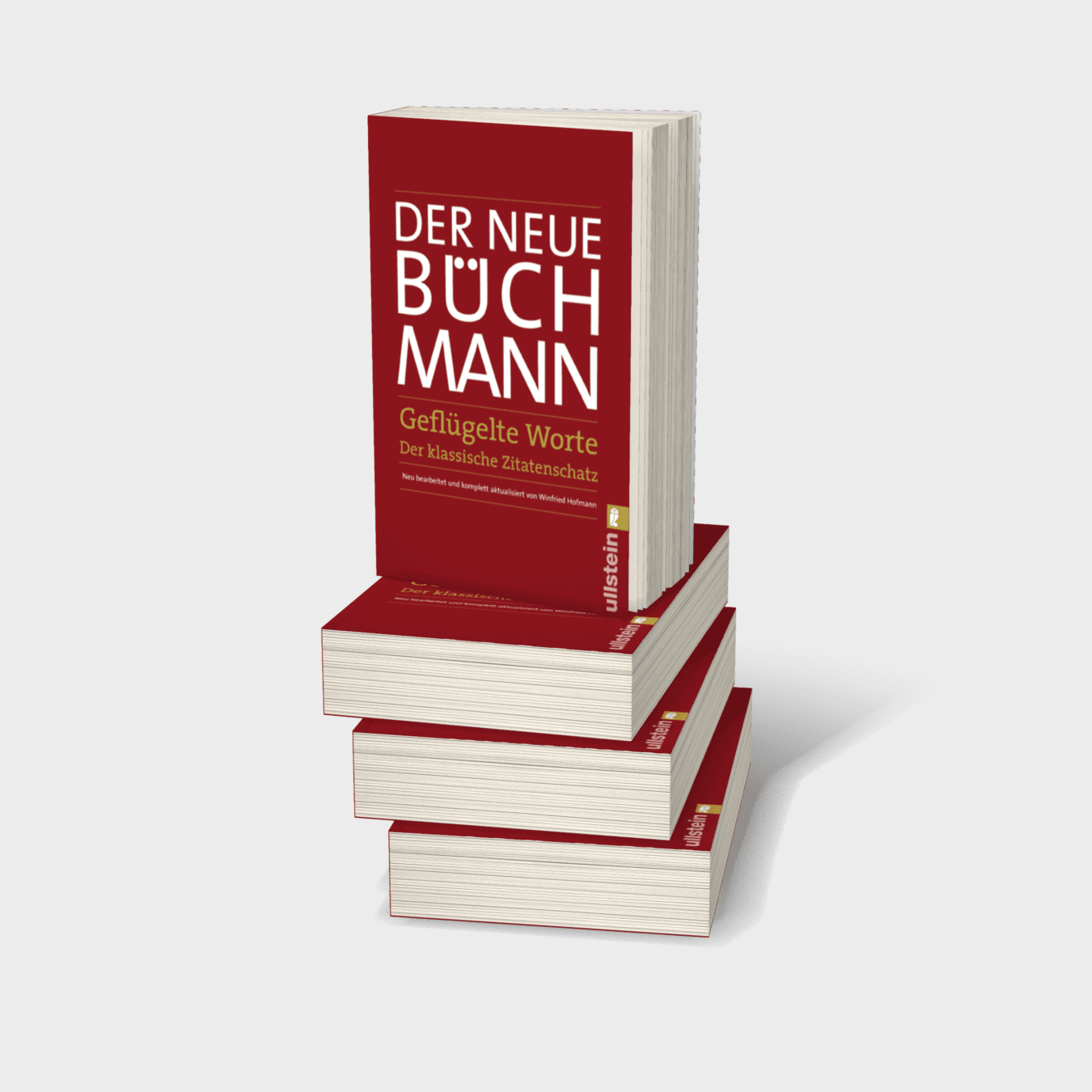 Buchcover von Der Neue Büchmann - Geflügelte Worte