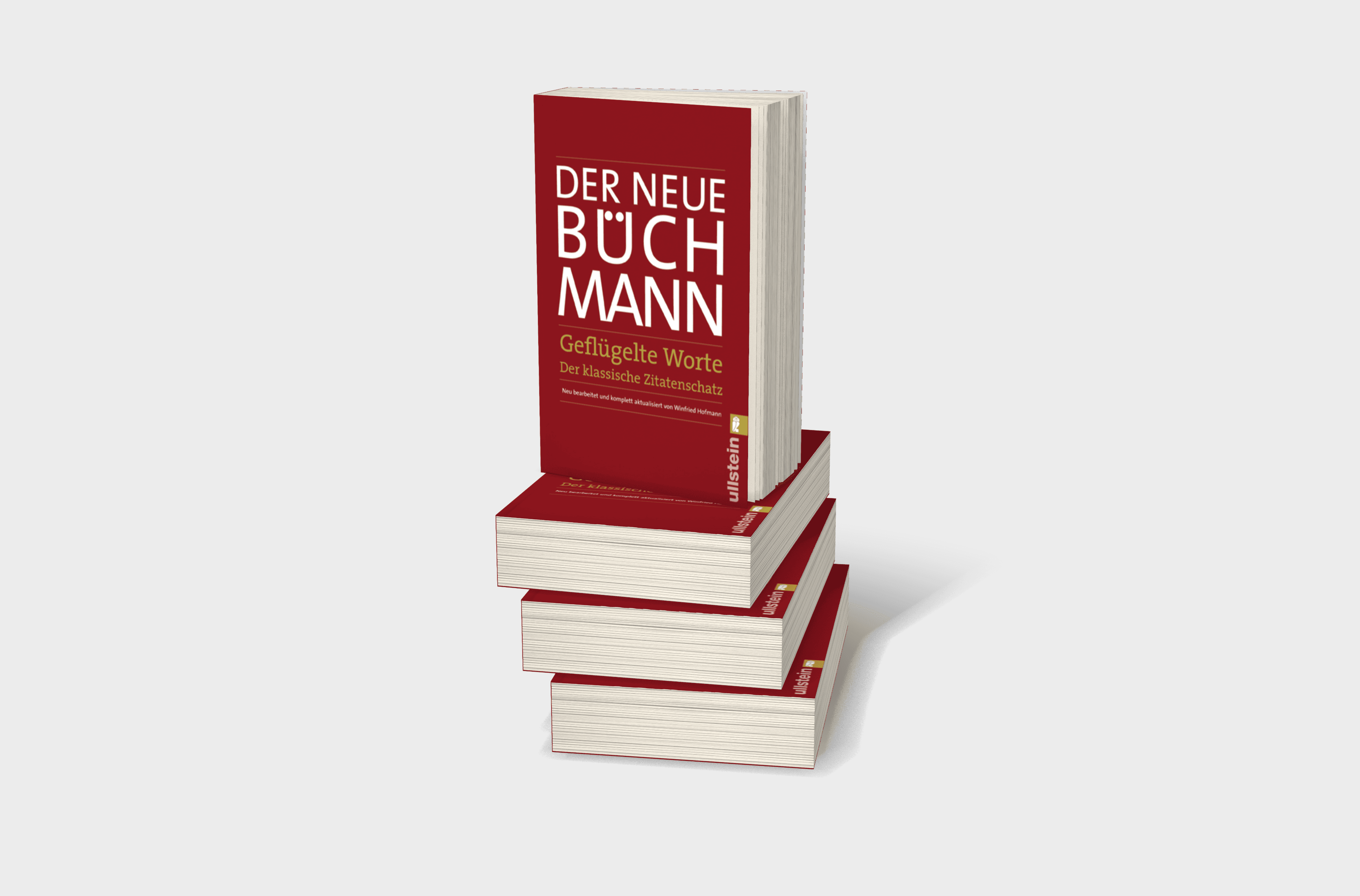 Buchcover von Der Neue Büchmann - Geflügelte Worte