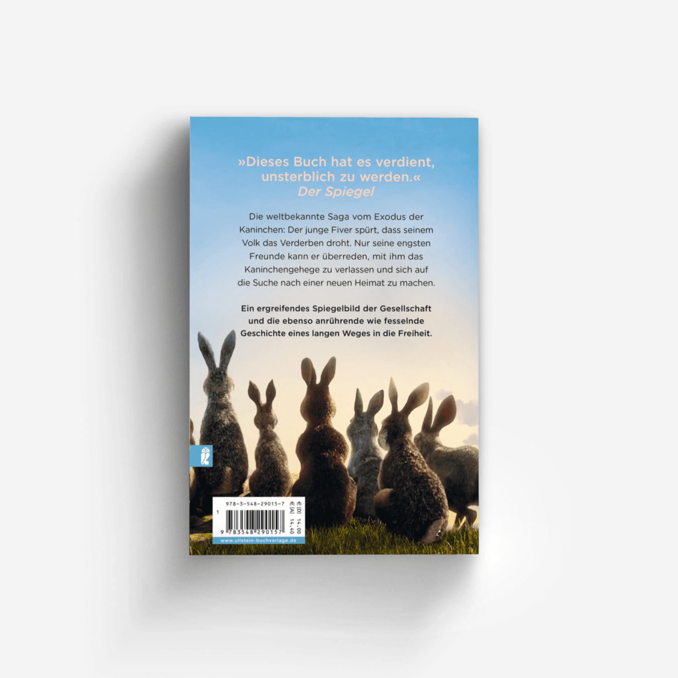 Buchcover von Unten am Fluss - 'Watership Down'