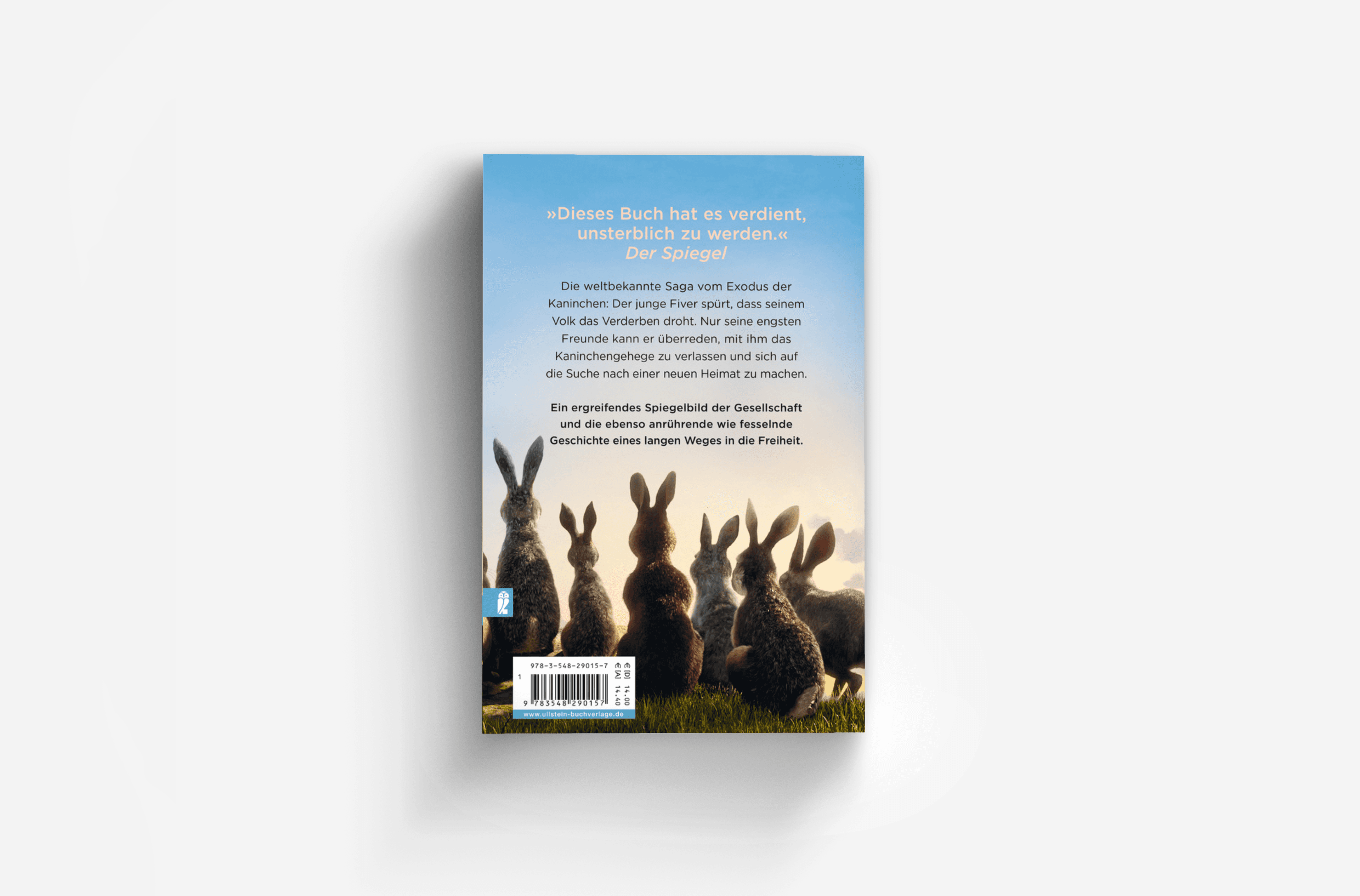 Buchcover von Unten am Fluss - 'Watership Down'