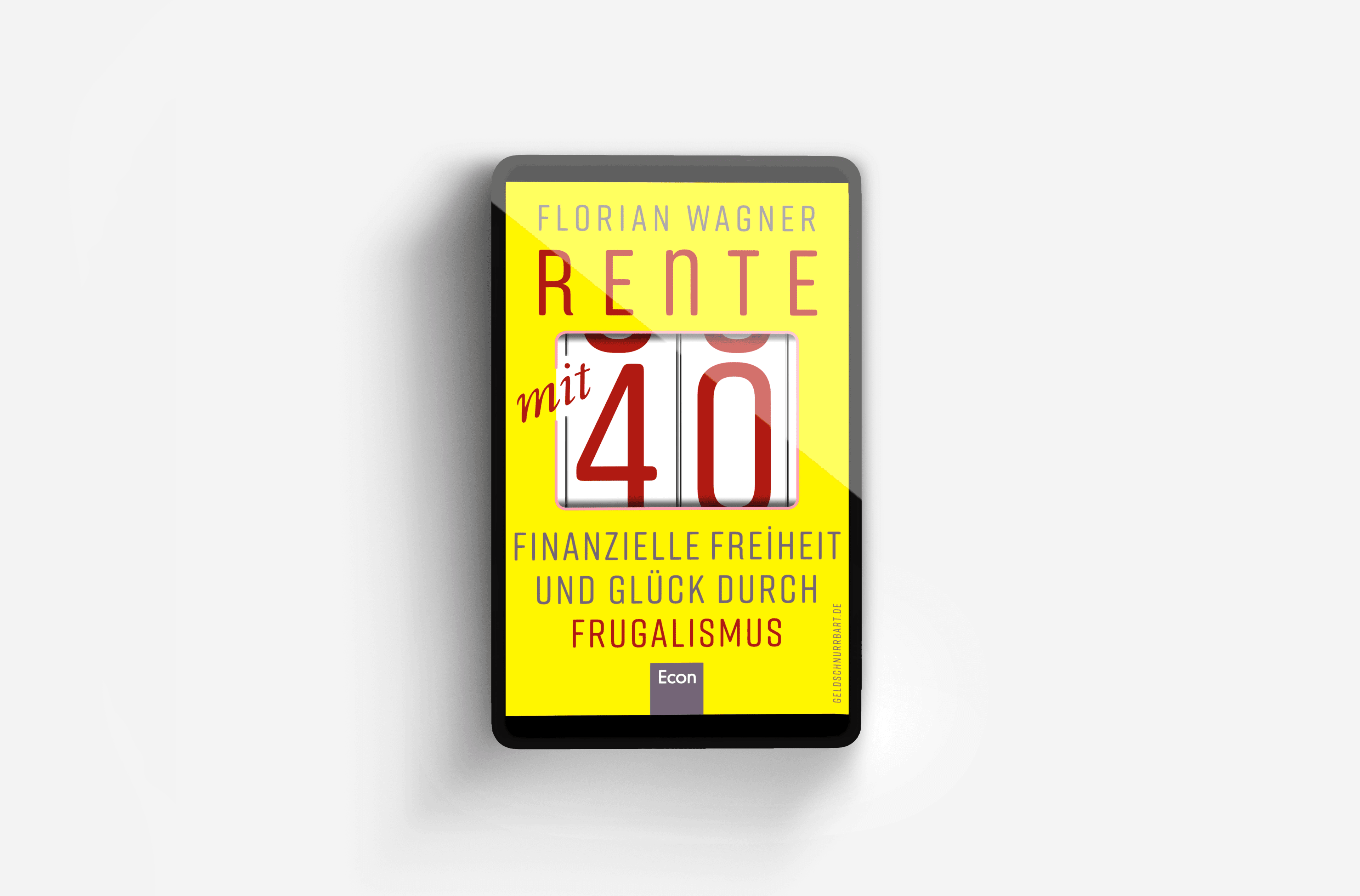 Buchcover von Rente mit 40