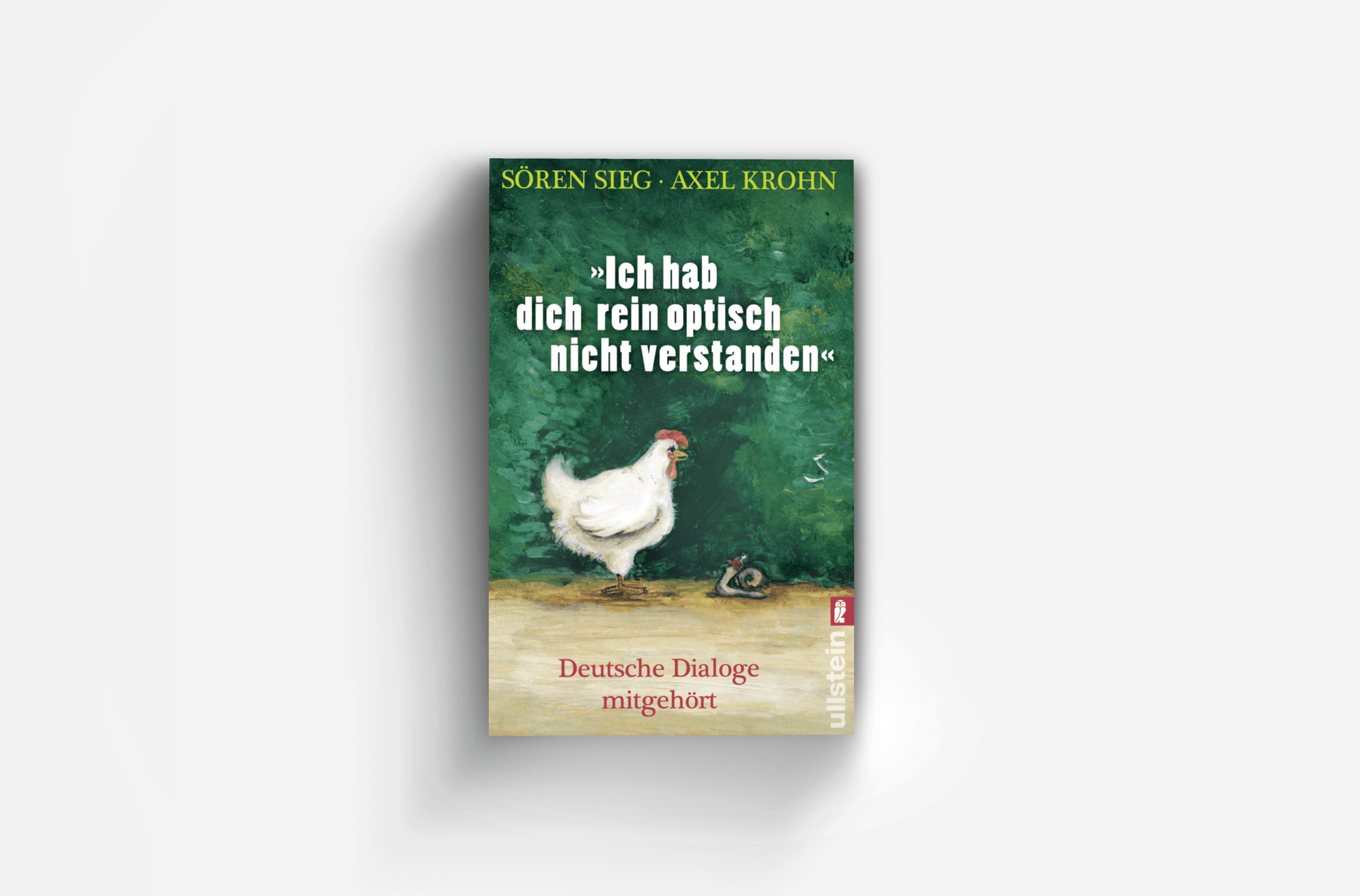 Buchcover von "Ich hab dich rein optisch nicht verstanden"