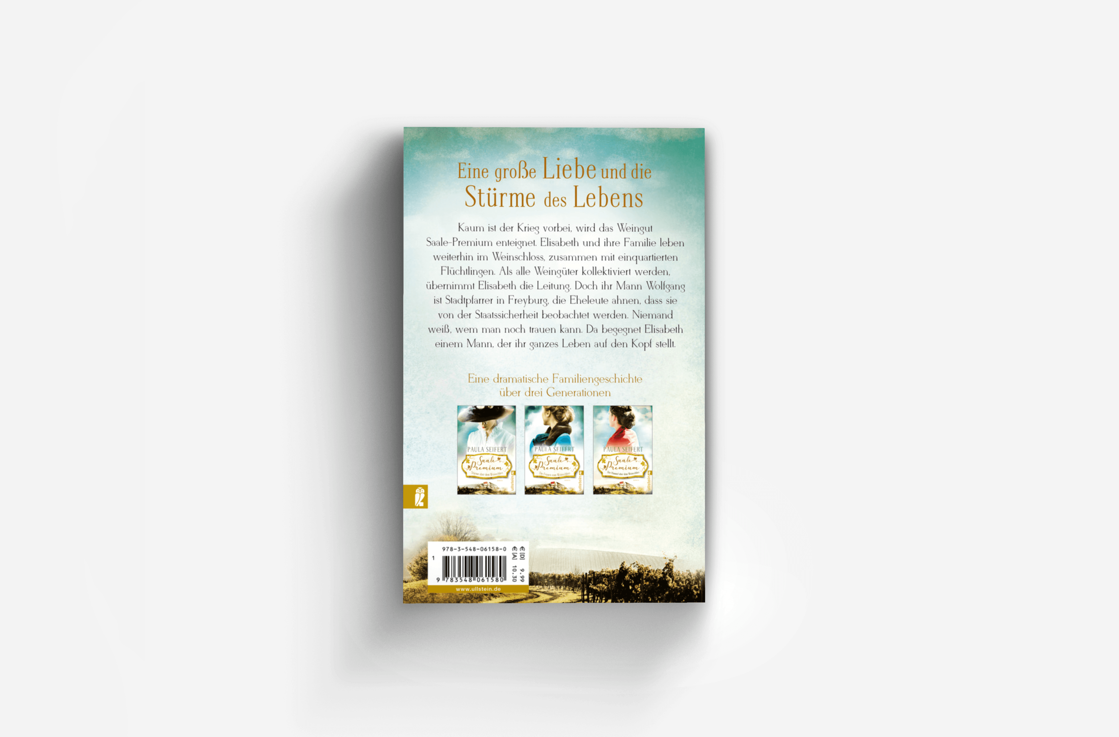 Buchcover von Saale Premium - Der Himmel über dem Weinschloss (Die Weinschloss-Saga 3)