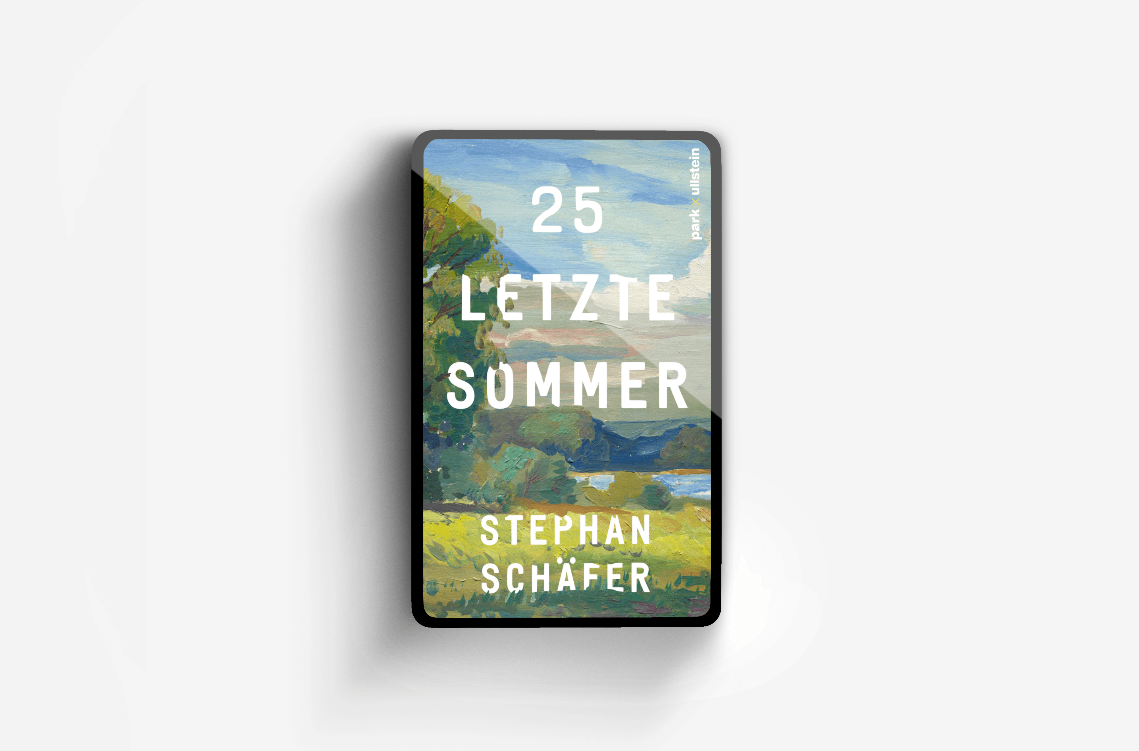 Buchcover von 25 letzte Sommer