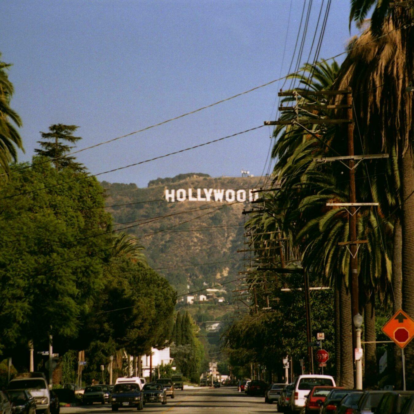 Straße in Hollywood