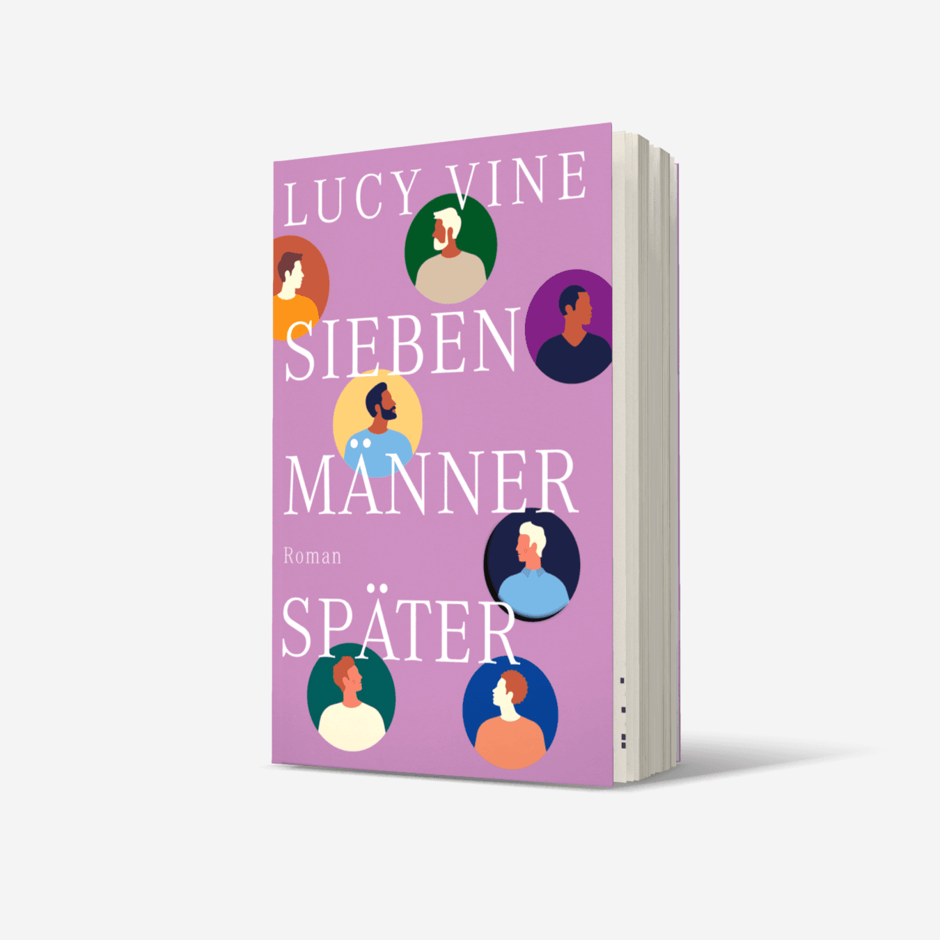 Buchcover von Sieben Männer später