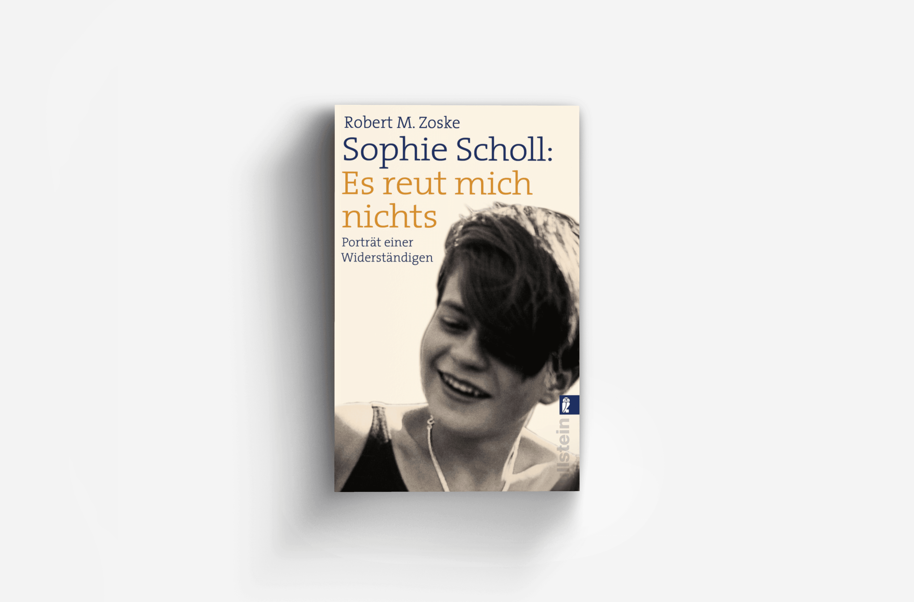 Buchcover von Sophie Scholl: Es reut mich nichts