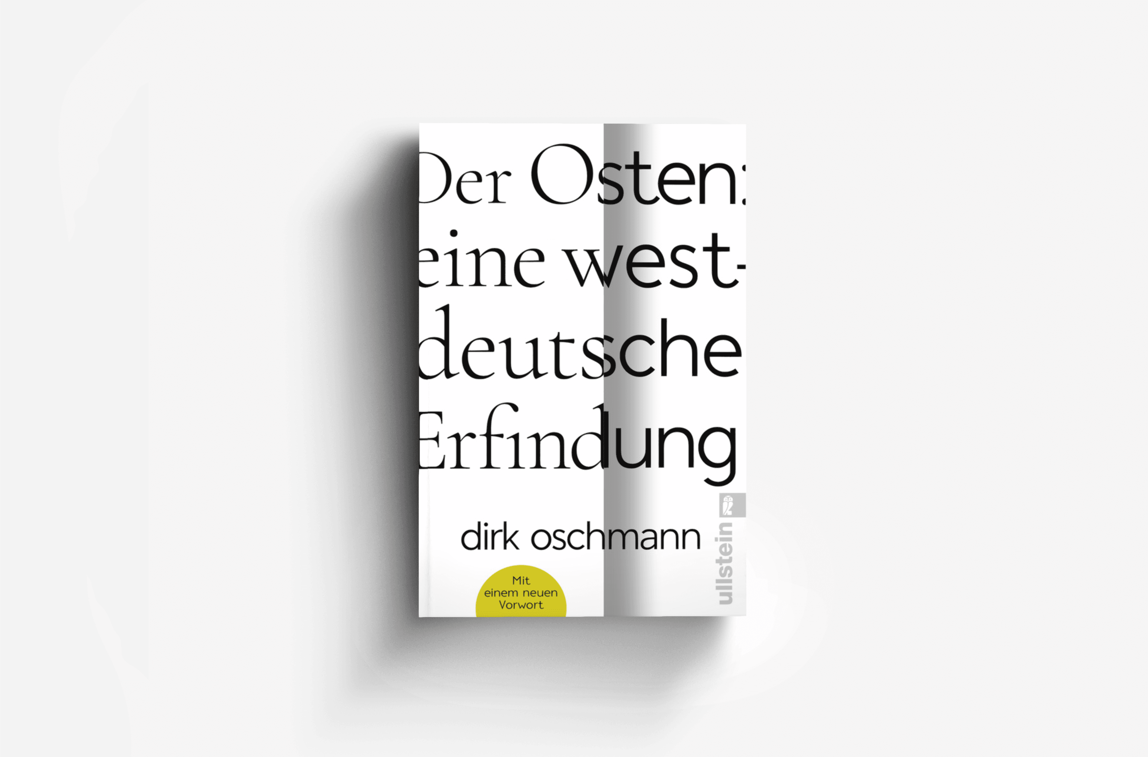 Buchcover von Der Osten: eine westdeutsche Erfindung