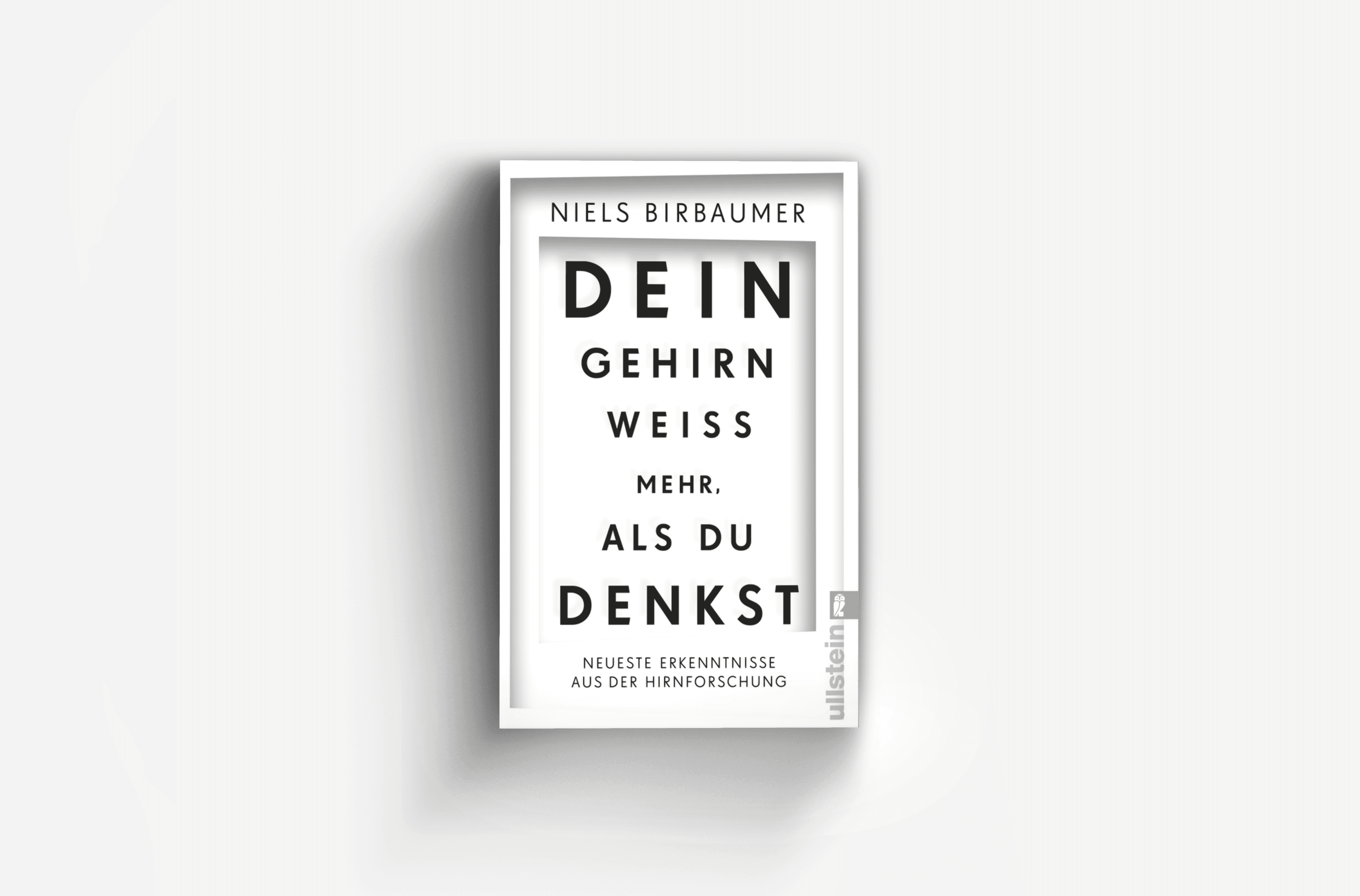 Buchcover von Dein Gehirn weiß mehr, als du denkst